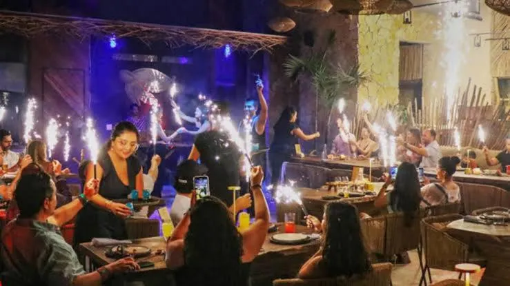 Restaurant/places to eat in CervecerIa Tulum Boutique Hotel & Beer Spa