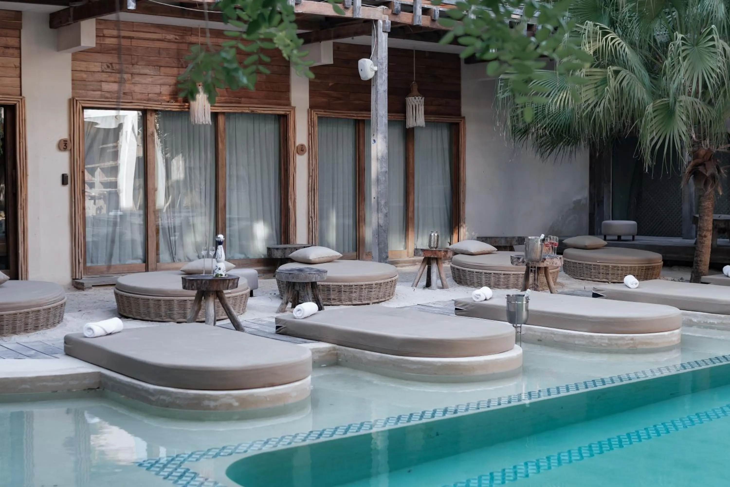 Pool view in CervecerIa Tulum Boutique Hotel & Beer Spa