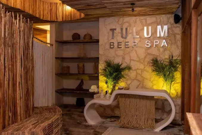 Property logo or sign in CervecerIa Tulum Boutique Hotel & Beer Spa