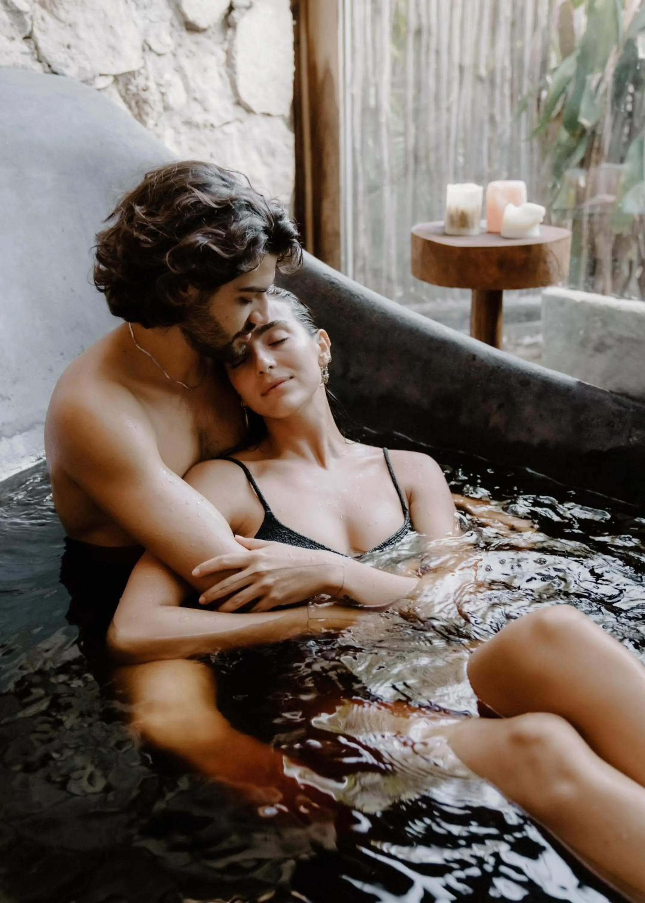 Hot Tub in CervecerIa Tulum Boutique Hotel & Beer Spa