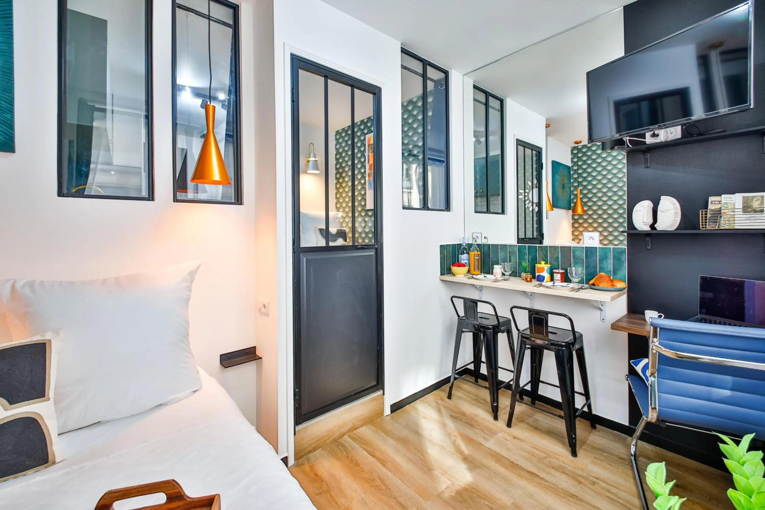 Bed in WS Hôtel de Ville - Beaubourg