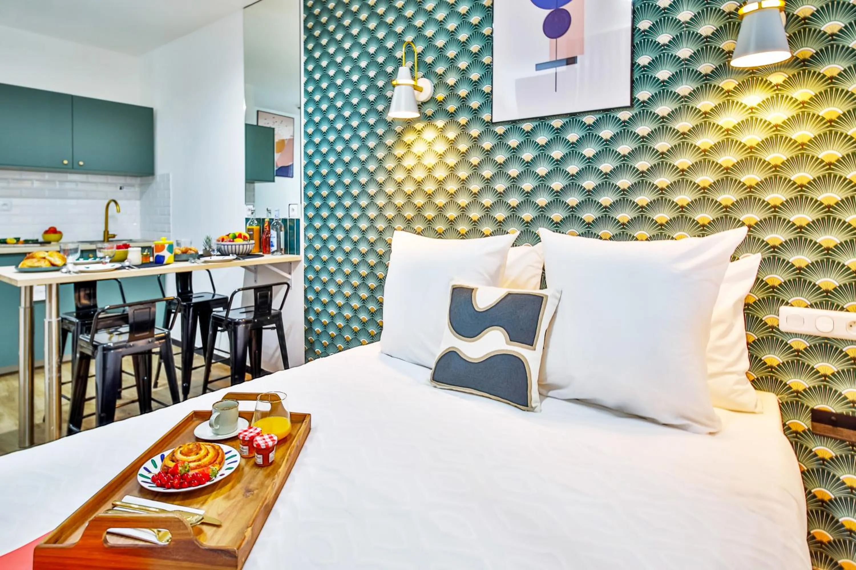 Bed in WS Hôtel de Ville - Beaubourg