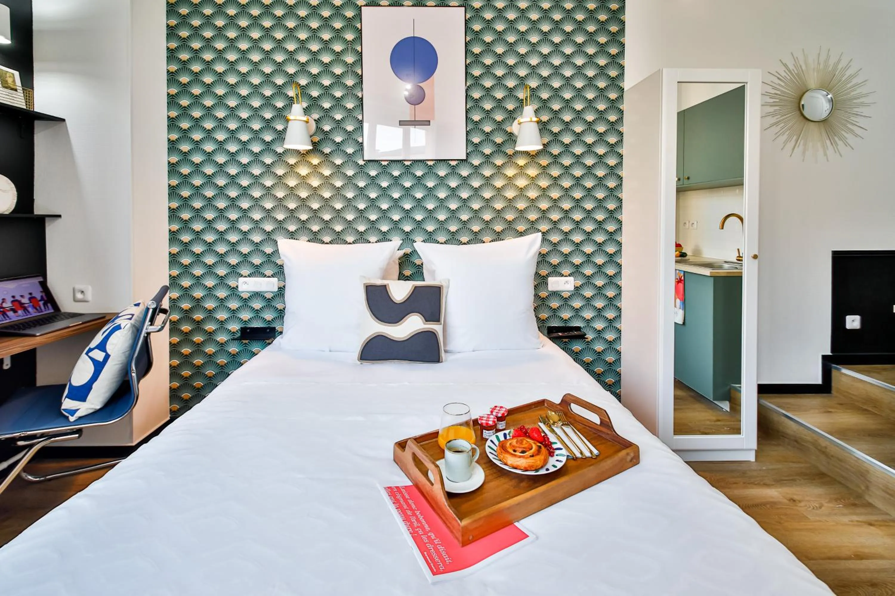 Bed in WS Hôtel de Ville - Beaubourg