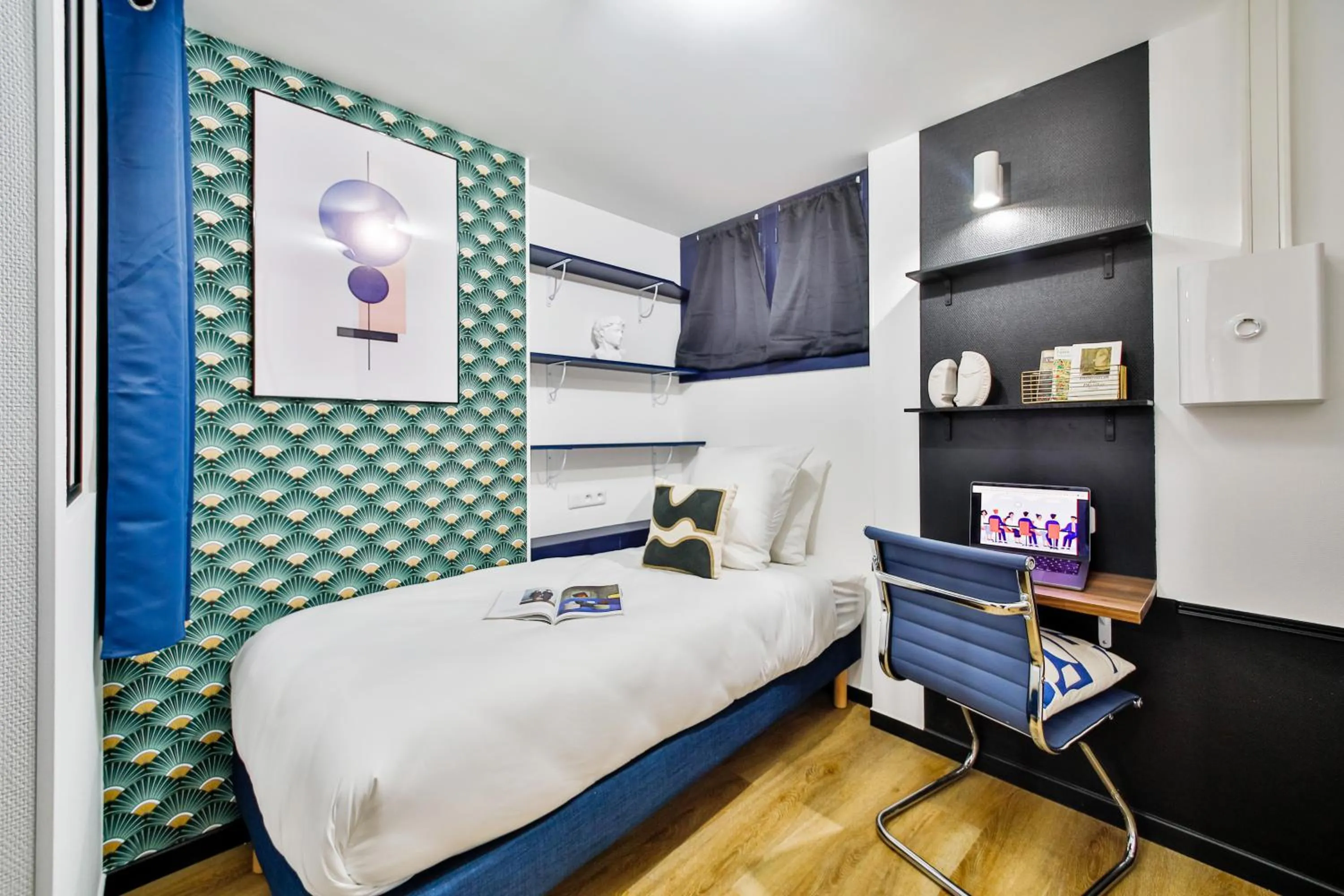 Bed in WS Hôtel de Ville - Beaubourg