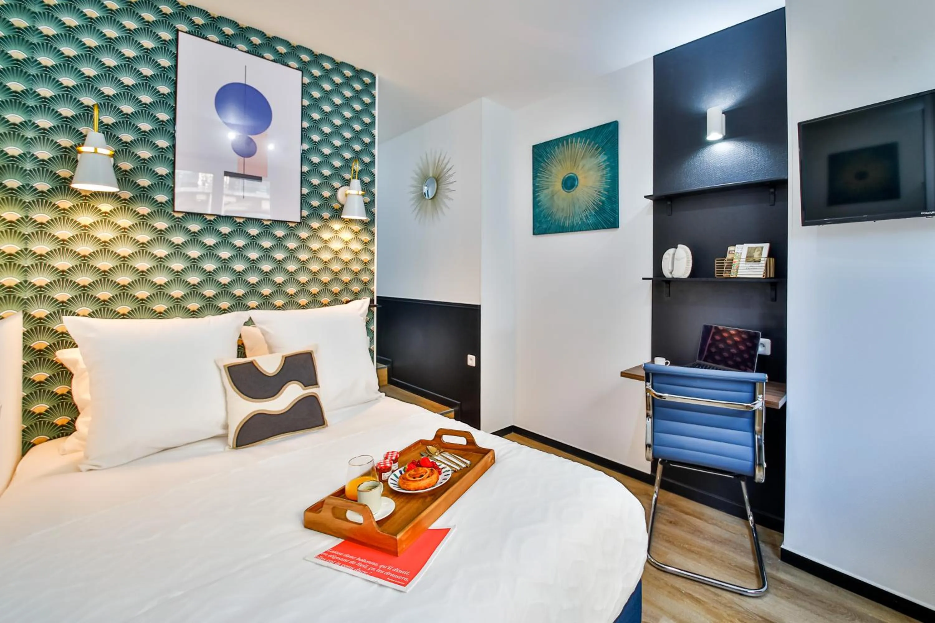 Bed in WS Hôtel de Ville - Beaubourg