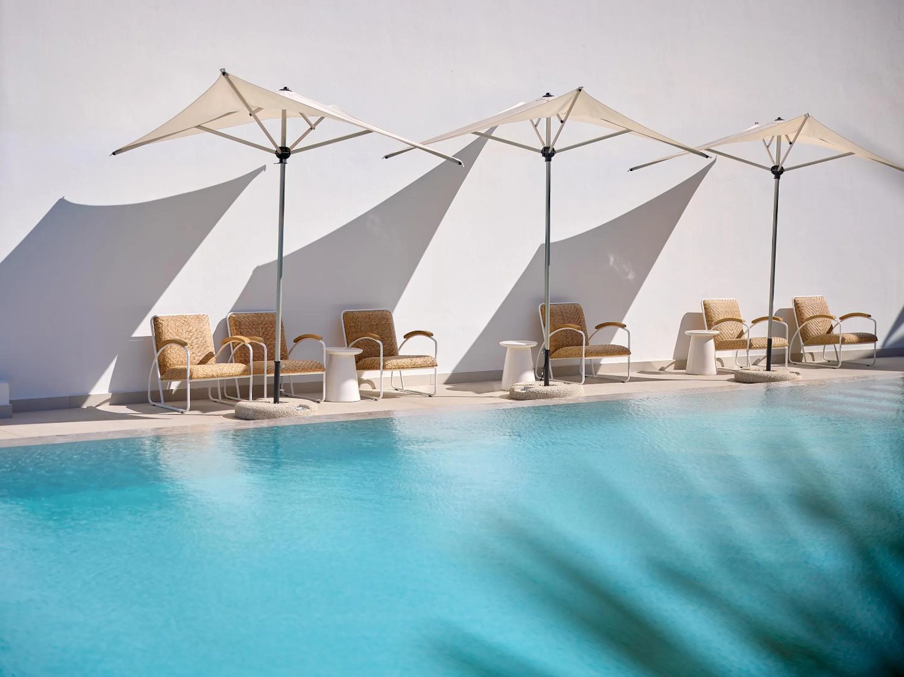 Swimming pool in Vouliagmeni Suites