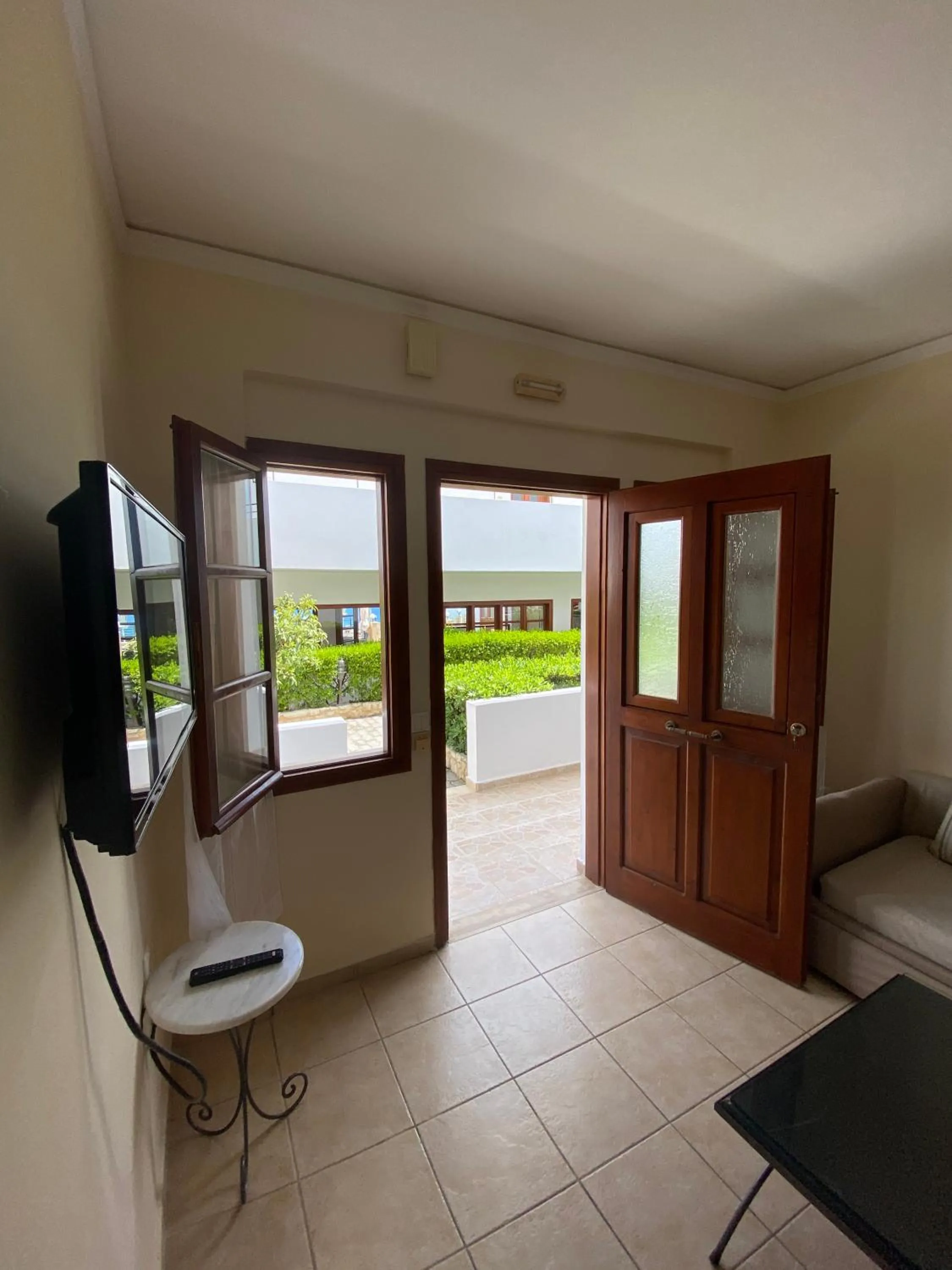 Living room in Amazones Village Suites