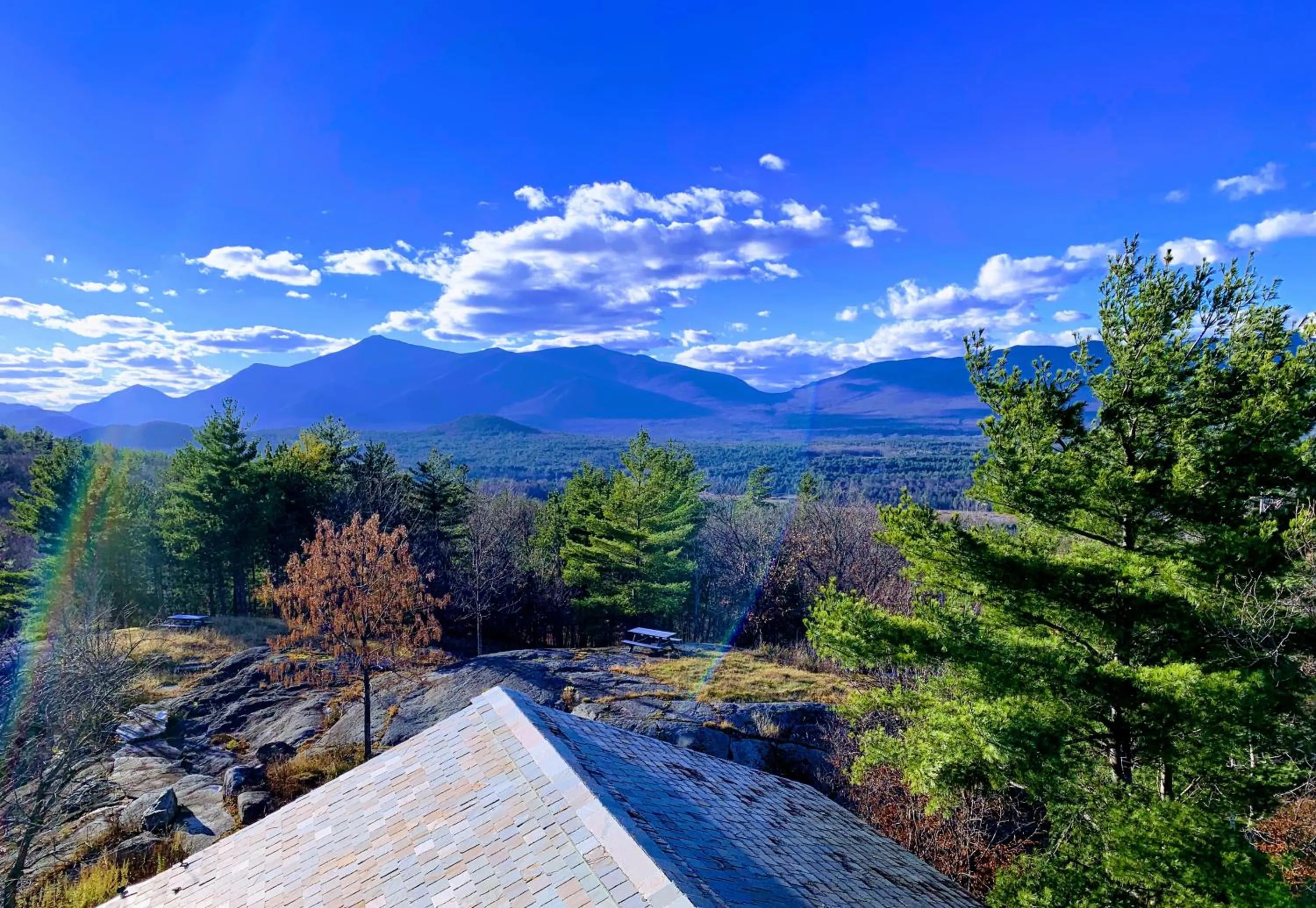 Mountain view in NewVida Preserve