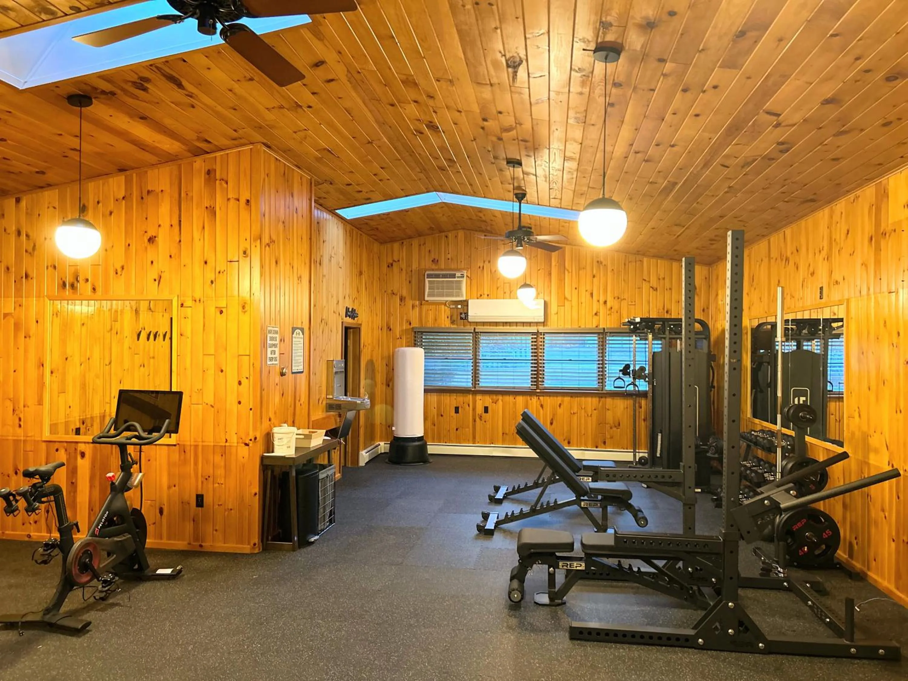 Fitness centre/facilities in NewVida Preserve