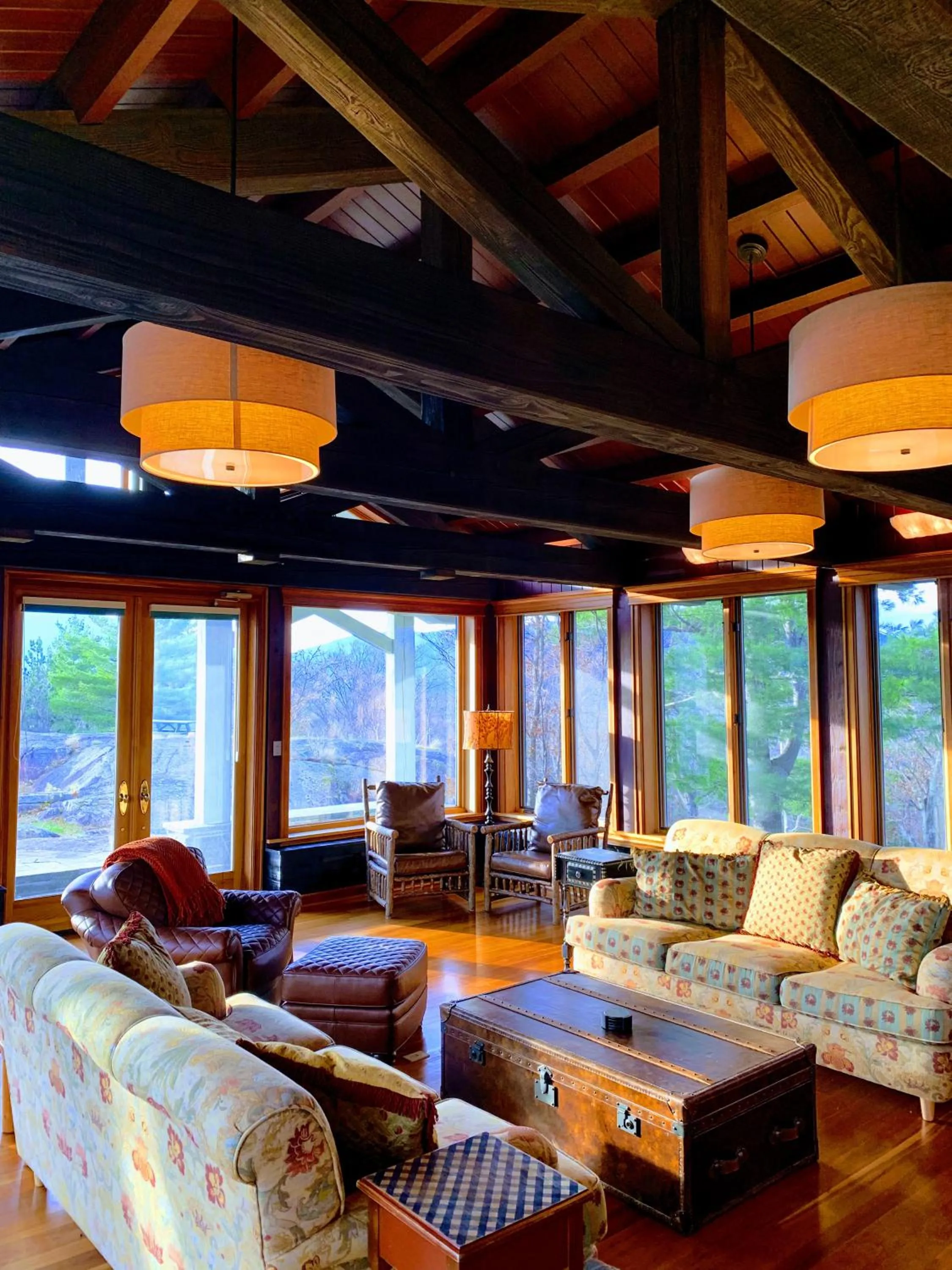 Living room in NewVida Preserve