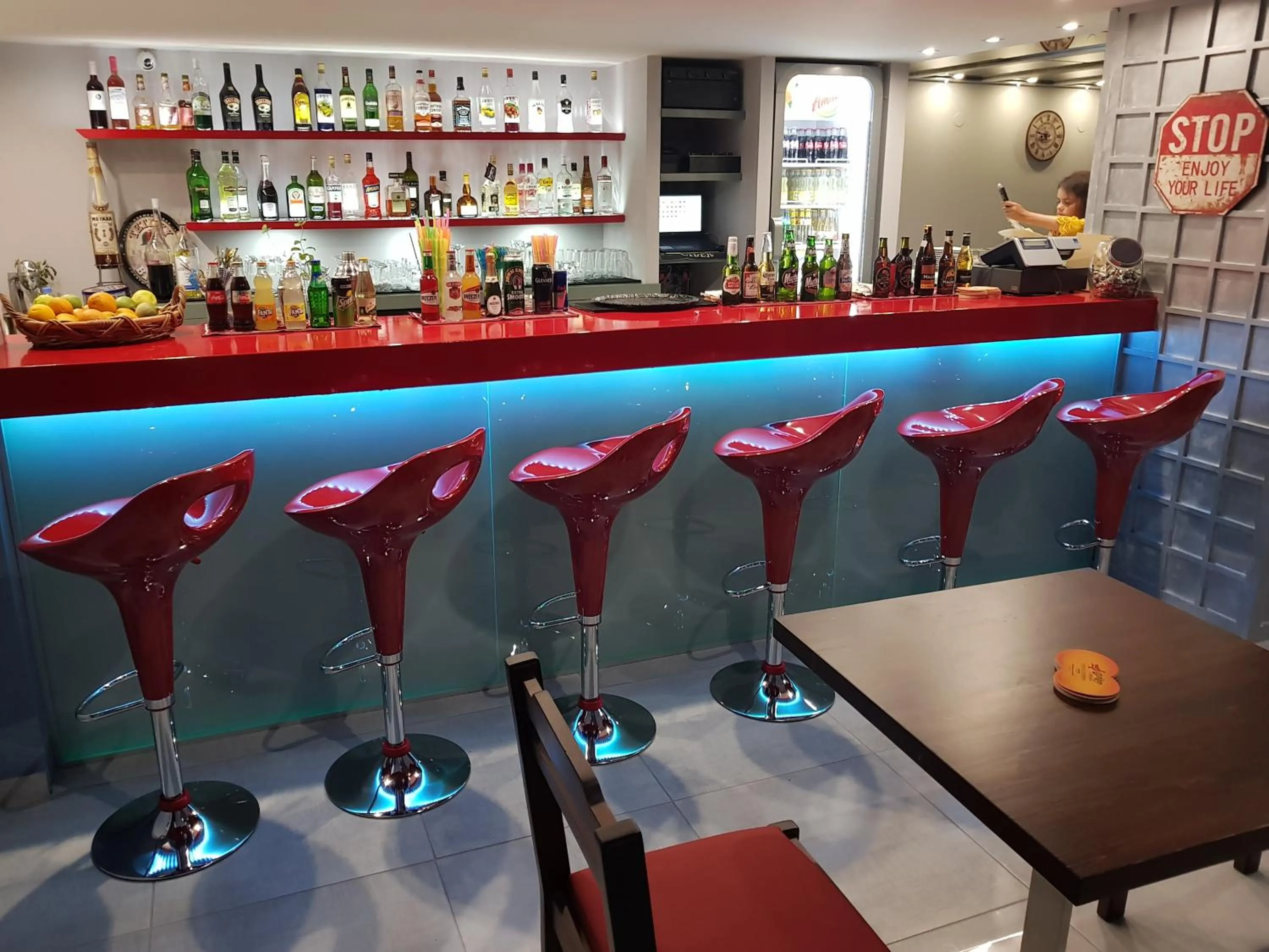 Lounge or bar in Amazones Villas Apartments