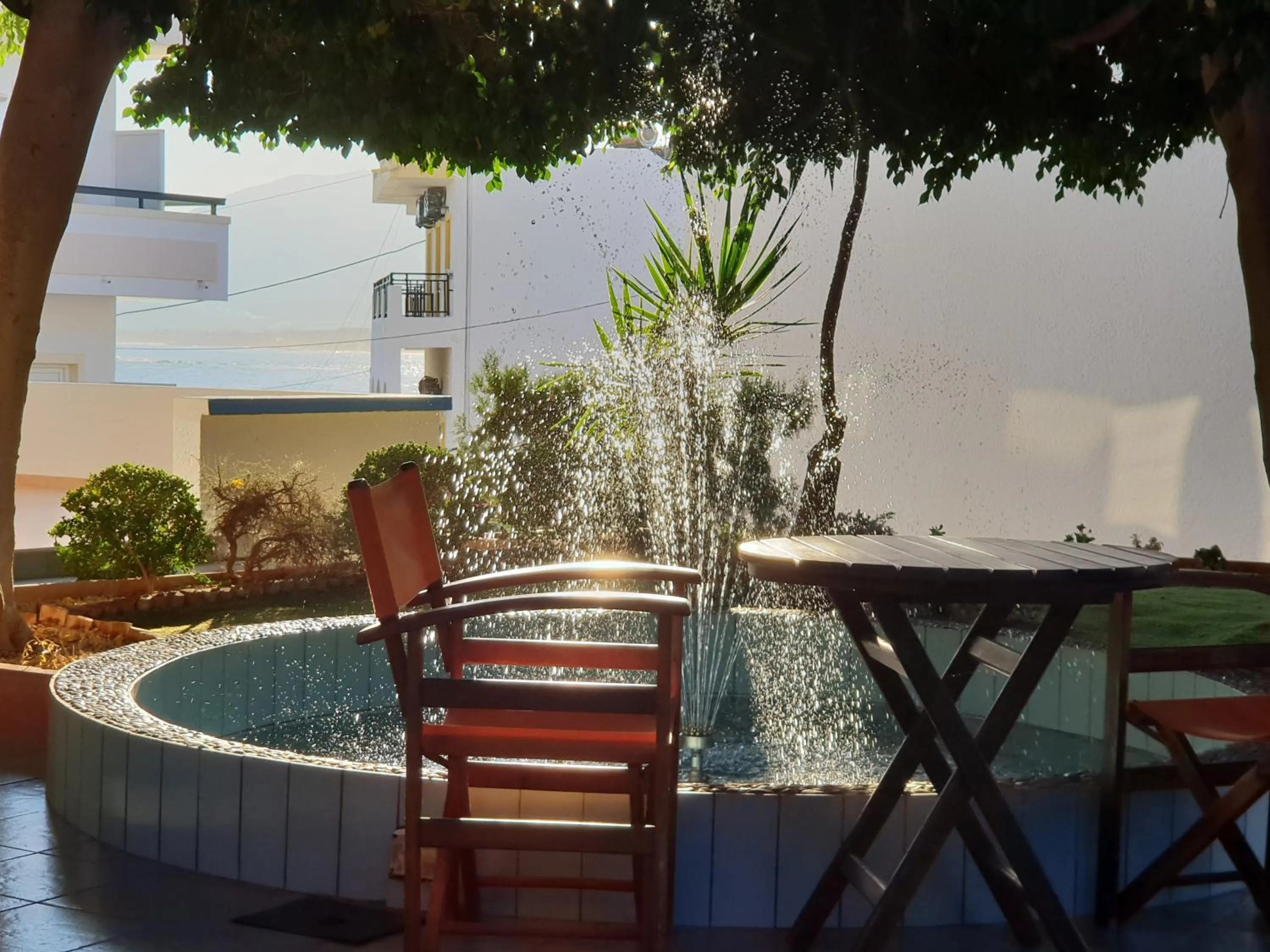 Patio in Amazones Villas Apartments