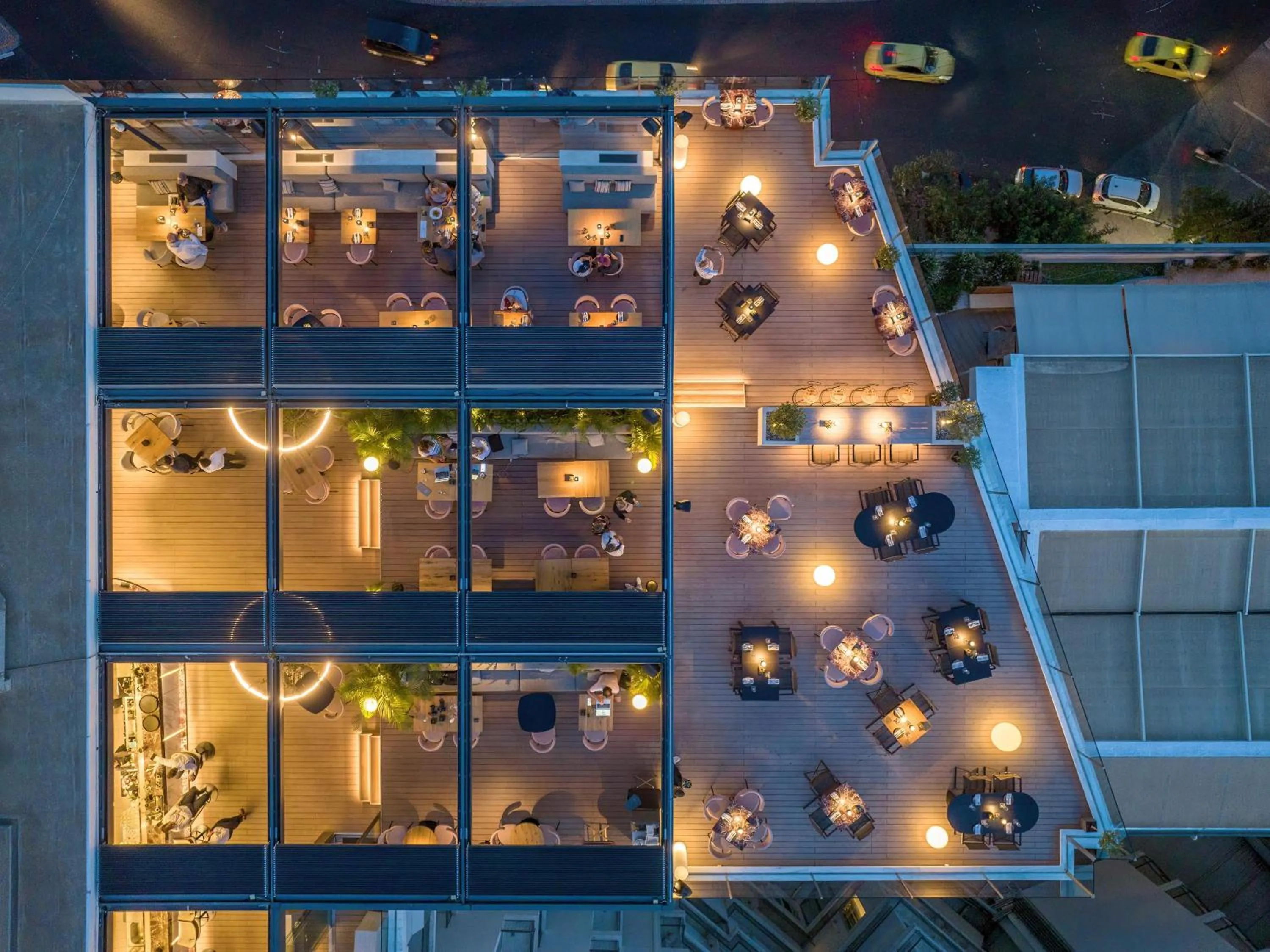 Bird's eye view in The Stanley