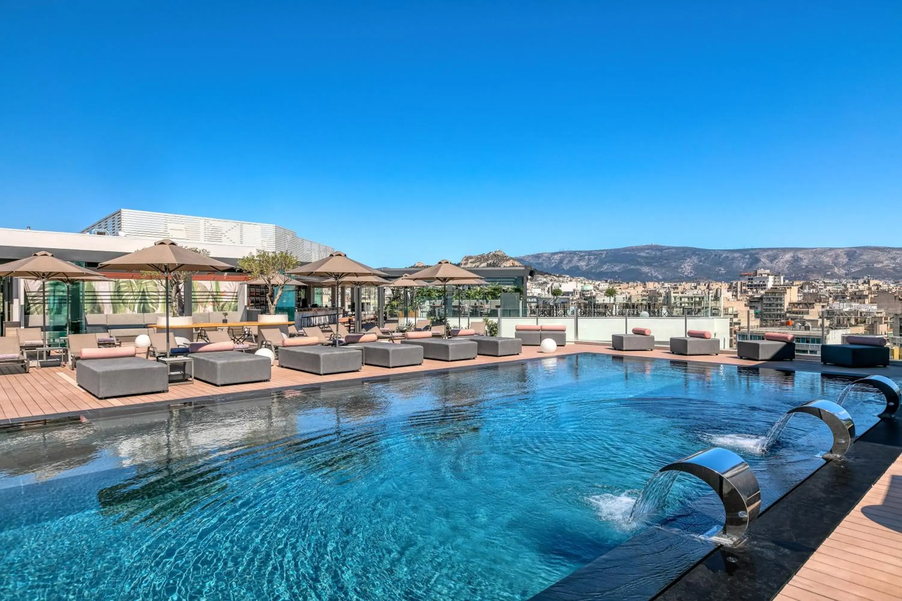 Swimming pool in The Stanley Swimming pool in The Stanley