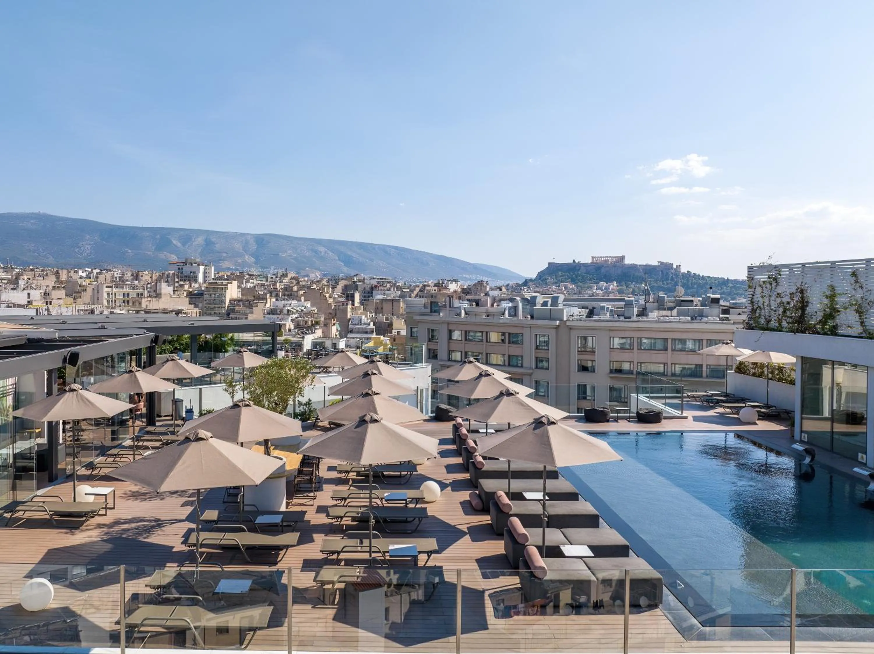 Pool view in The Stanley
