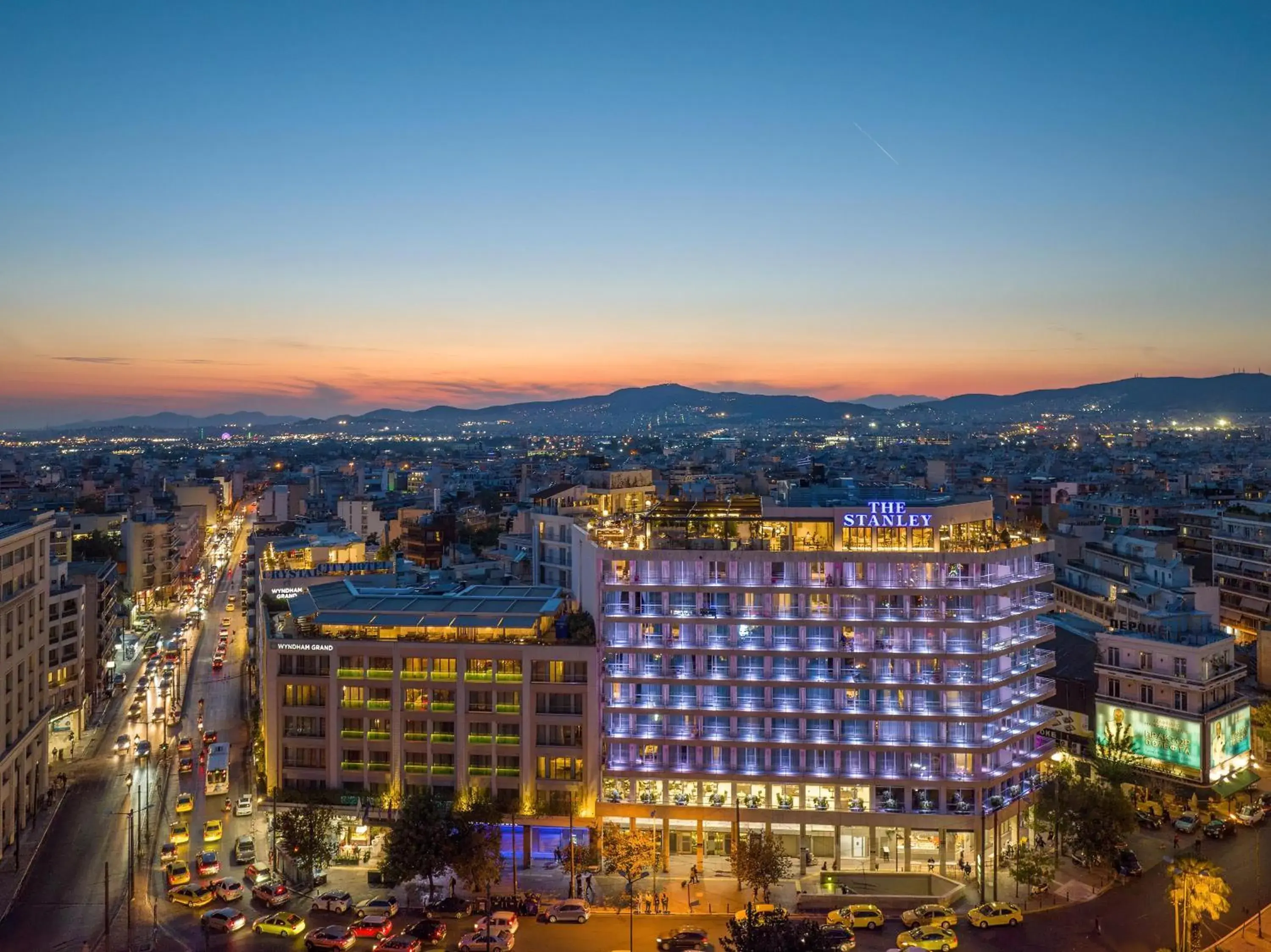 Bird's eye view in The Stanley Bird's eye view in The Stanley