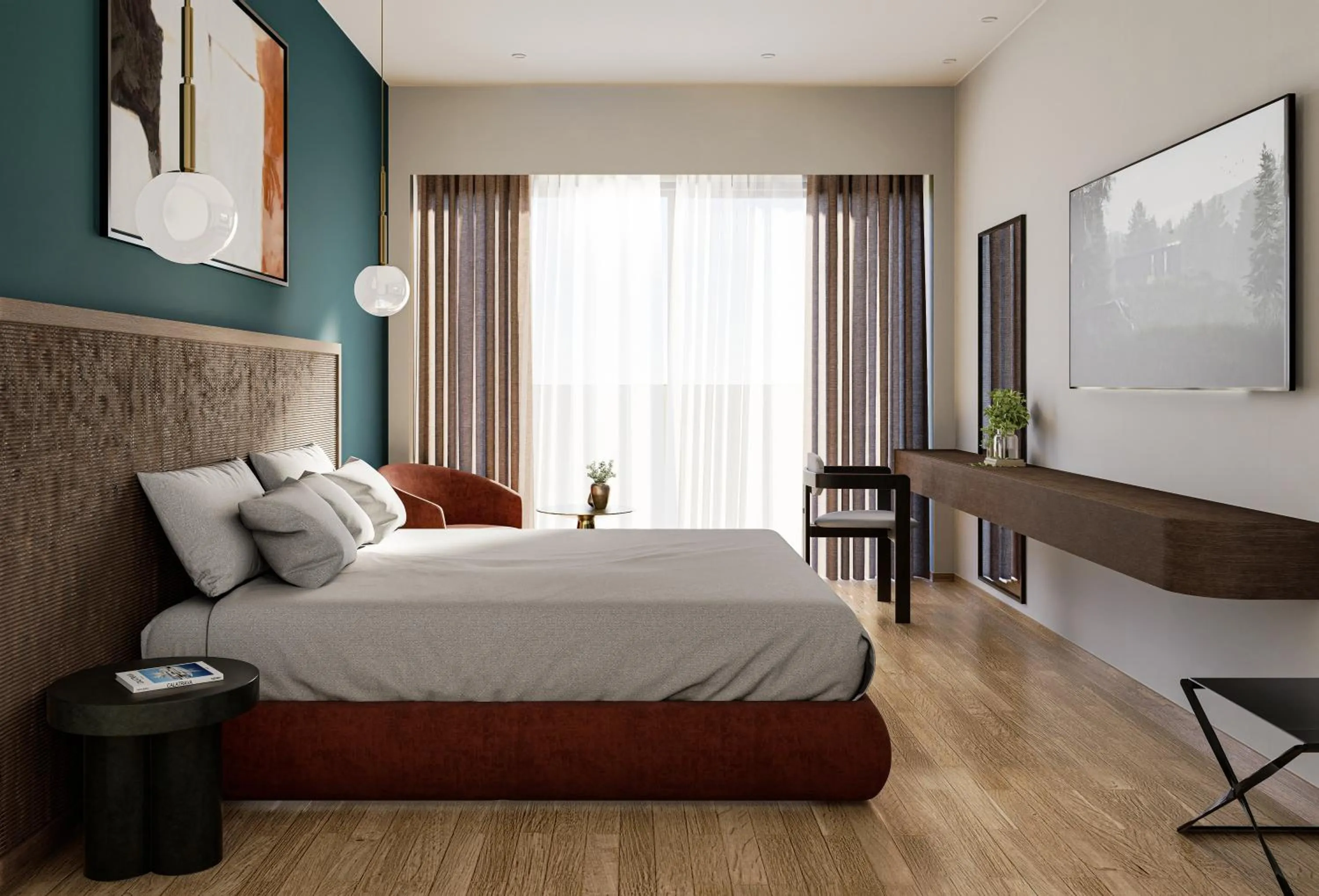 Bedroom, Bed in The Stanley