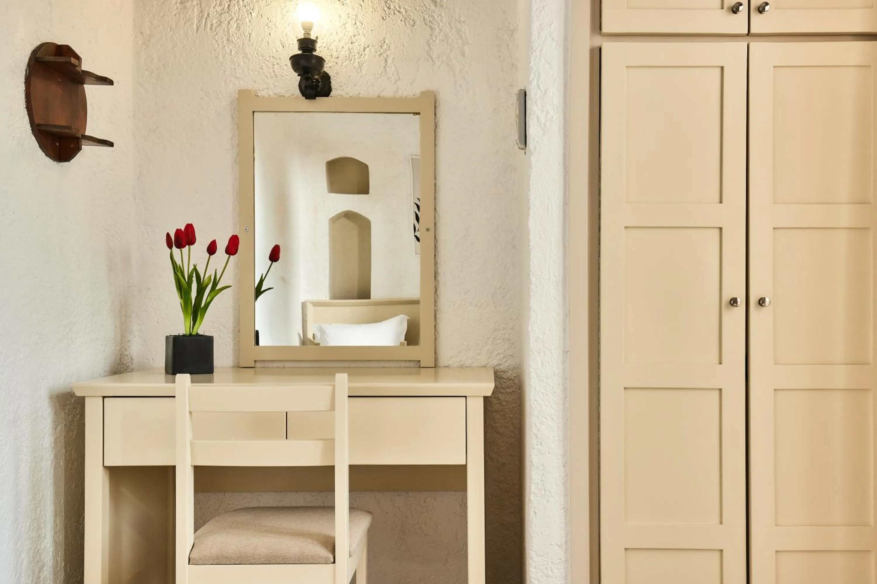 Bedroom in Mila Malia Studios Hotel