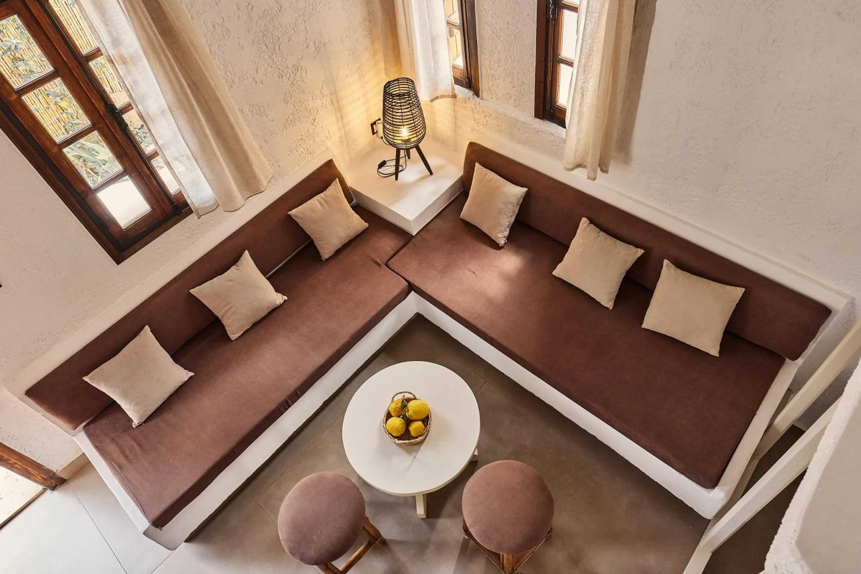 Living room in Mila Malia Studios Hotel