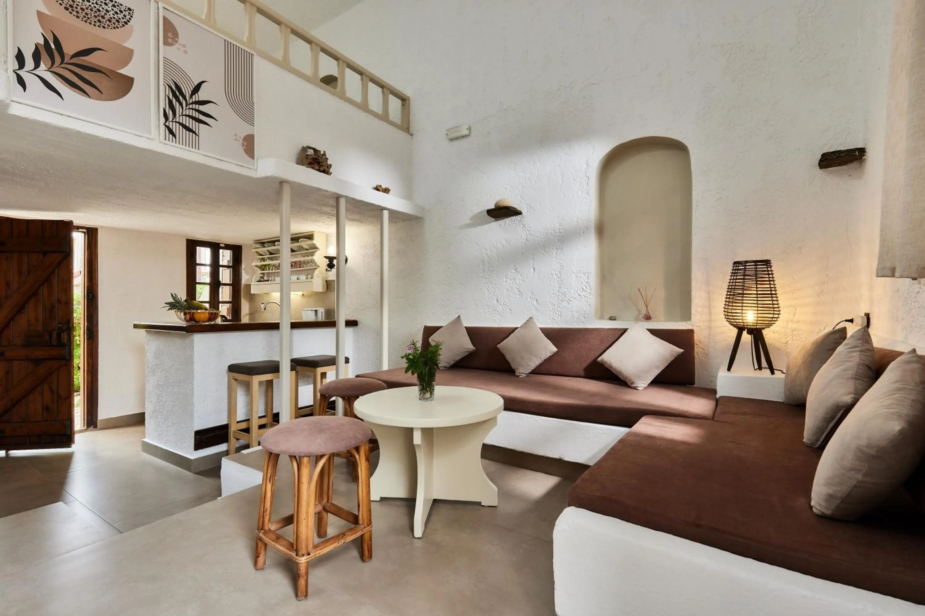 Living room in Mila Malia Studios Hotel