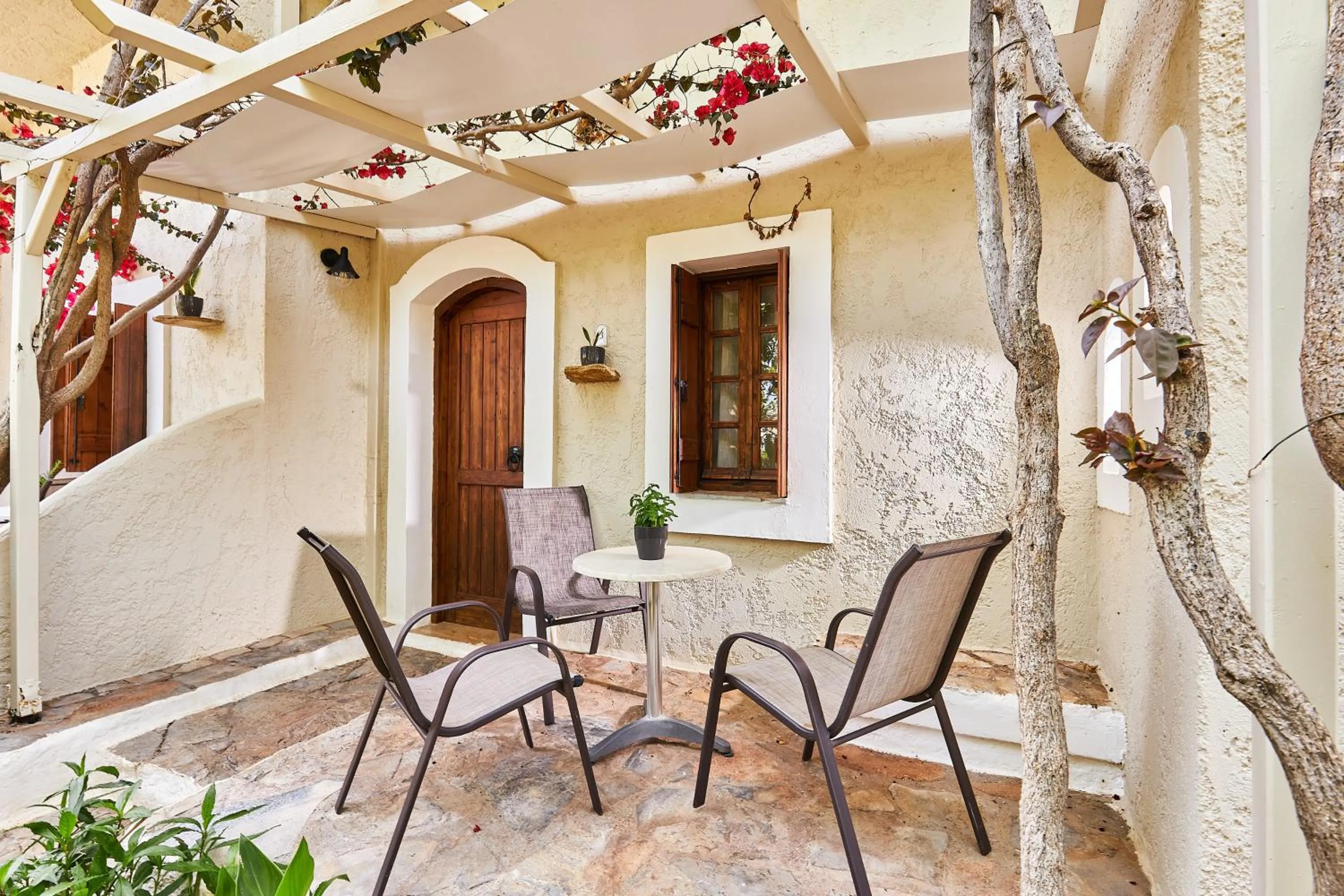 Balcony/Terrace in Mila Malia Studios Hotel