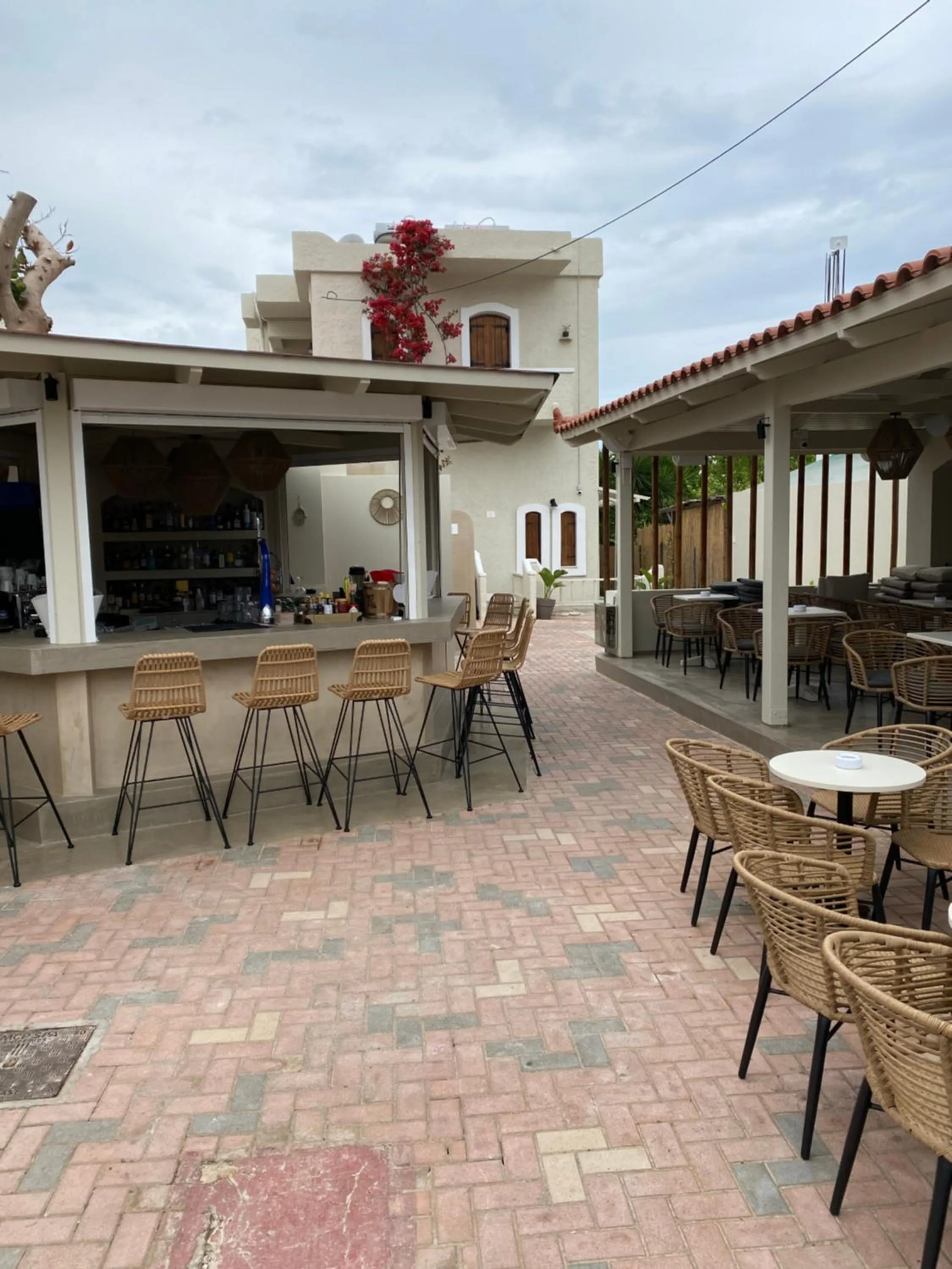 Lounge or bar in Mila Malia Studios Hotel