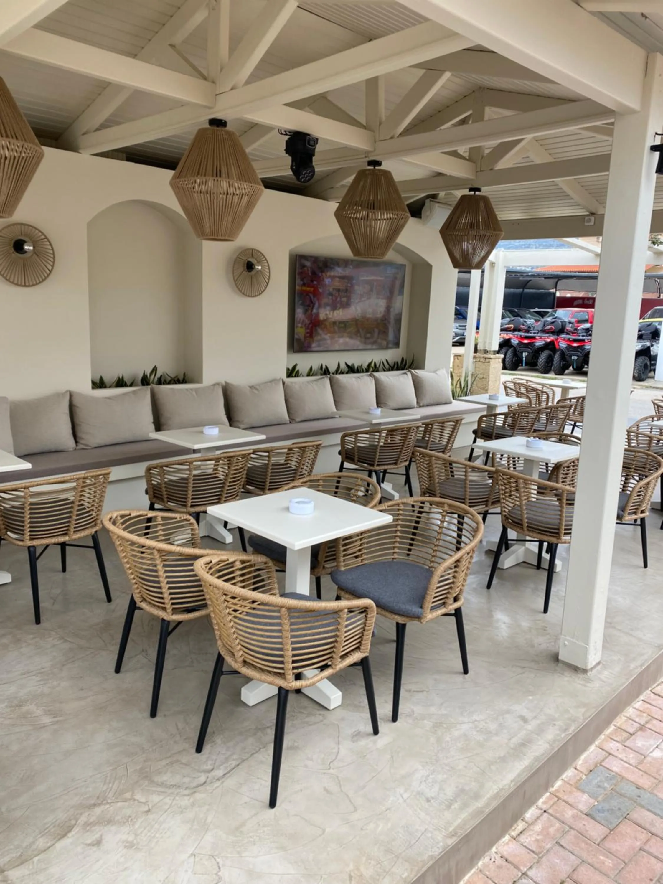 Lounge or bar in Mila Malia Studios Hotel