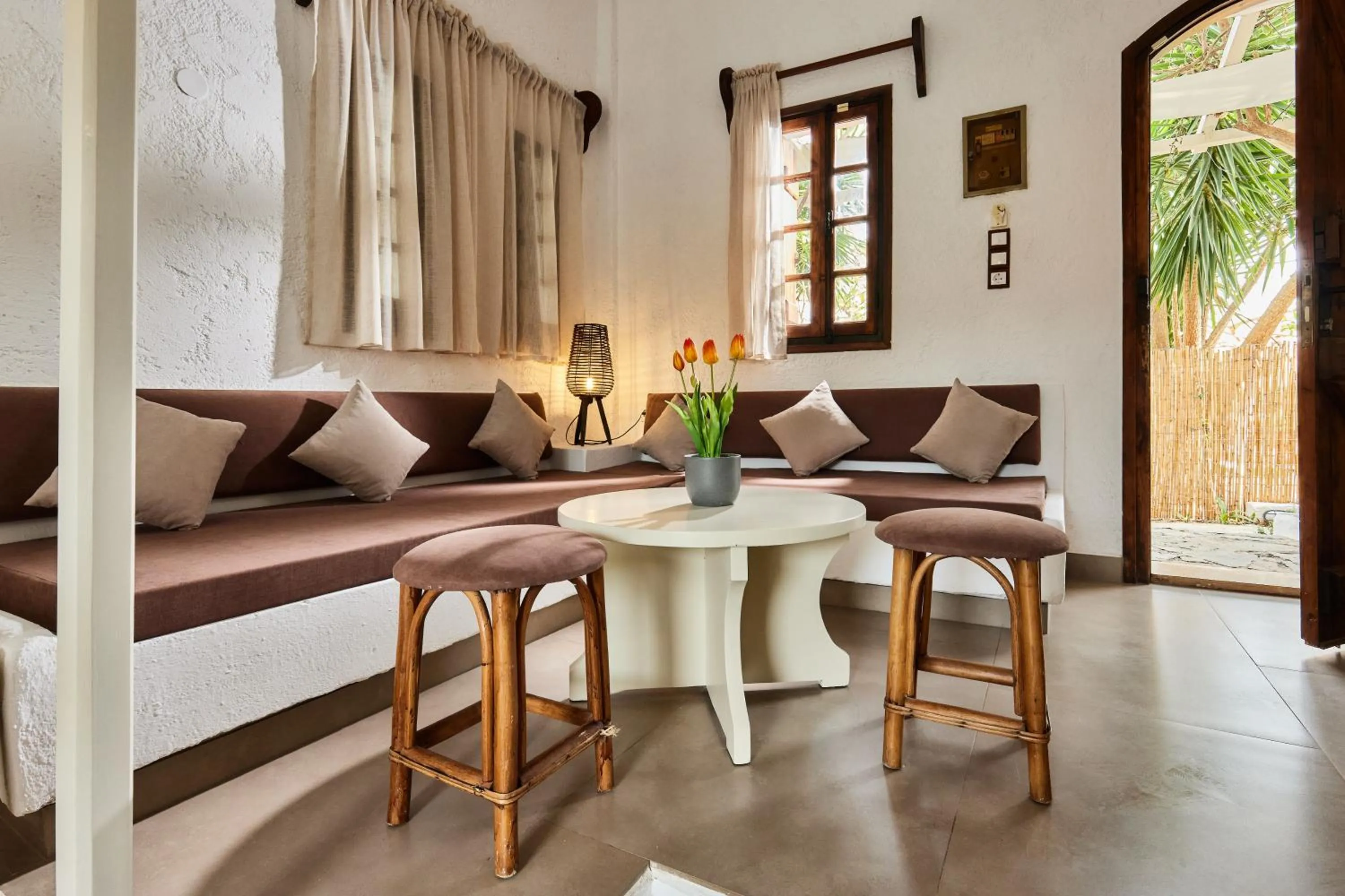 Living room in Mila Malia Studios Hotel