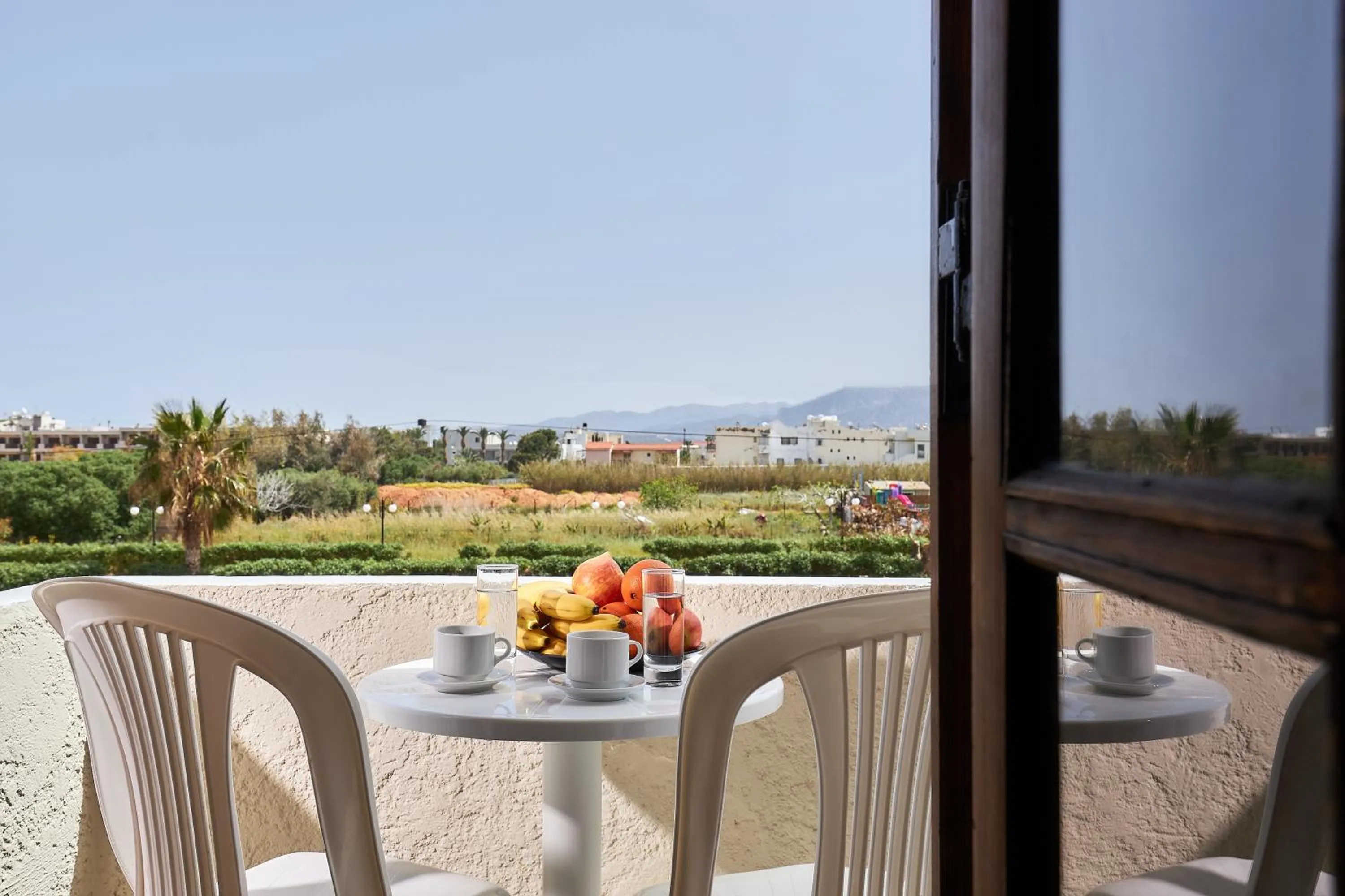 Balcony/Terrace in Mila Malia Studios Hotel