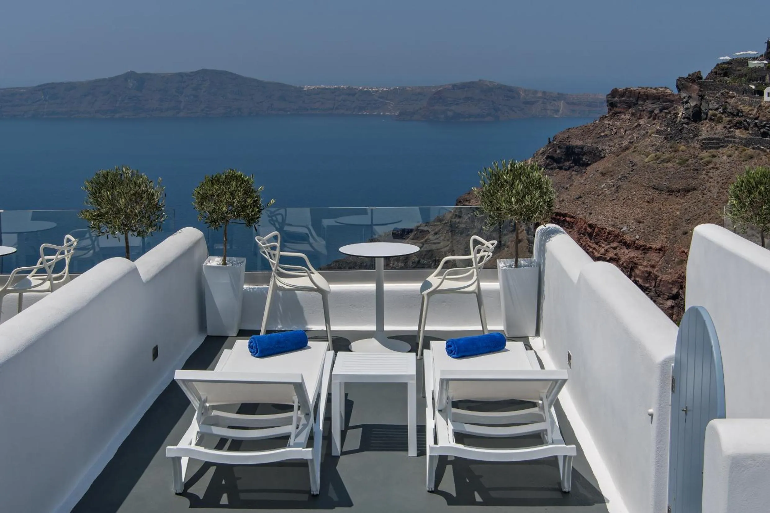 Patio in Pegasus Suites & Spa