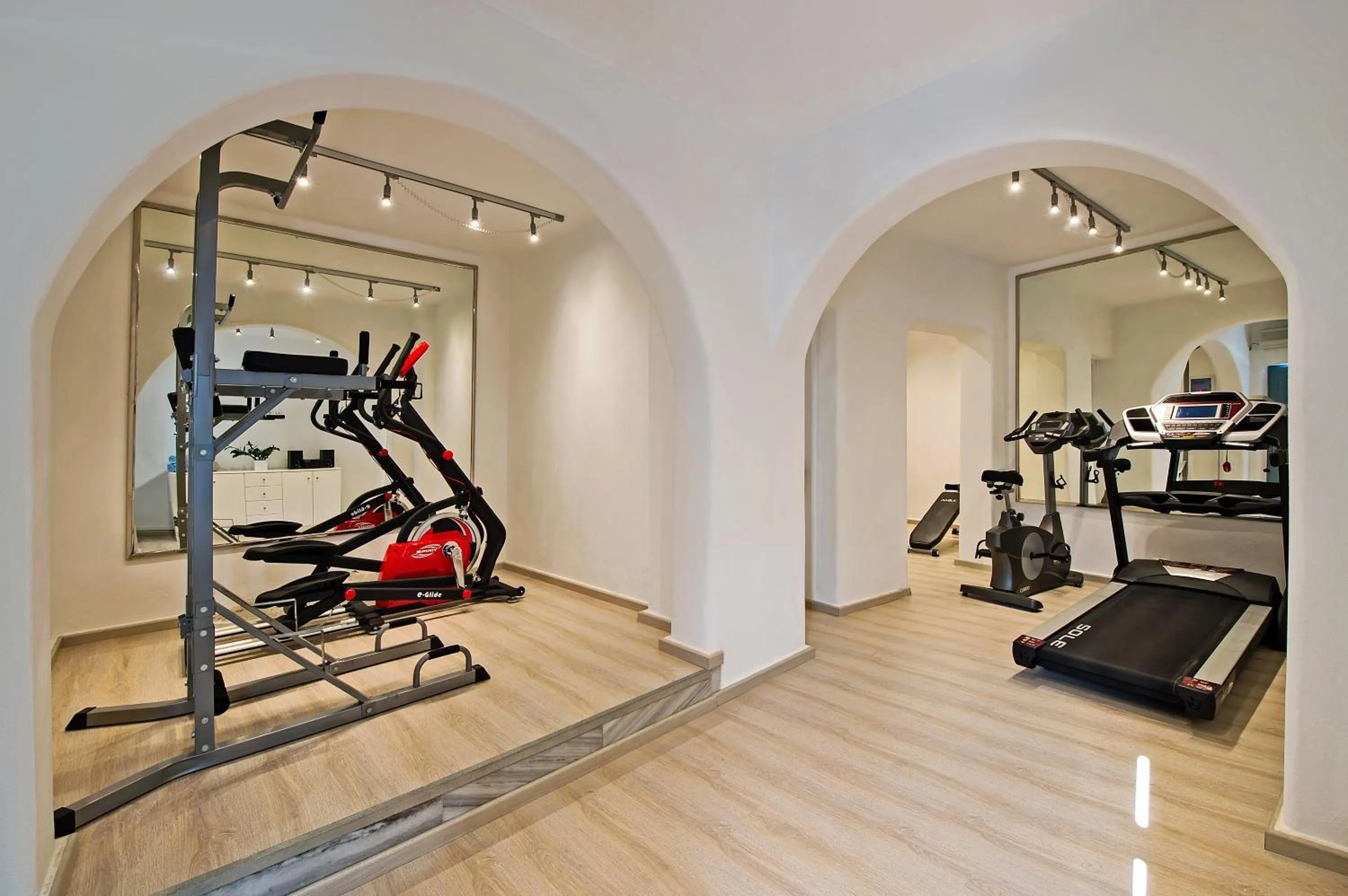 Fitness centre/facilities in Pegasus Suites & Spa