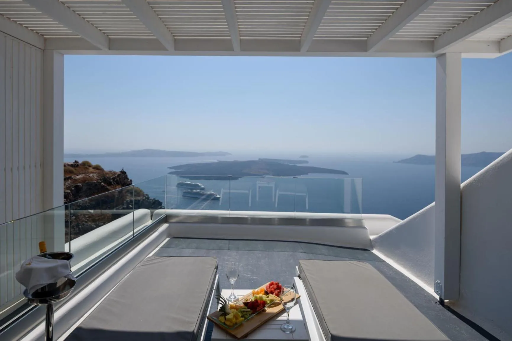 Sea view in Pegasus Suites & Spa