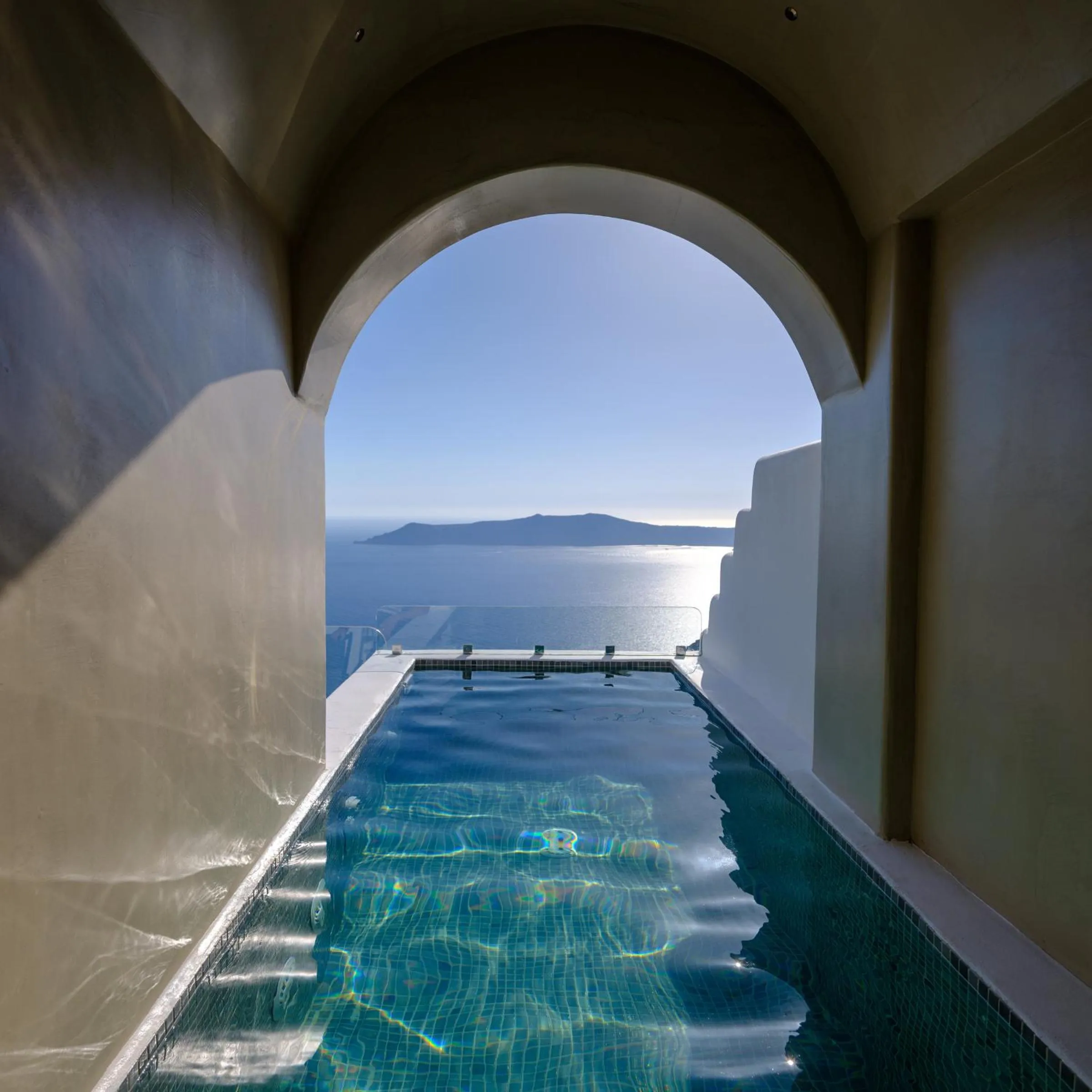 Swimming pool in Pegasus Suites & Spa