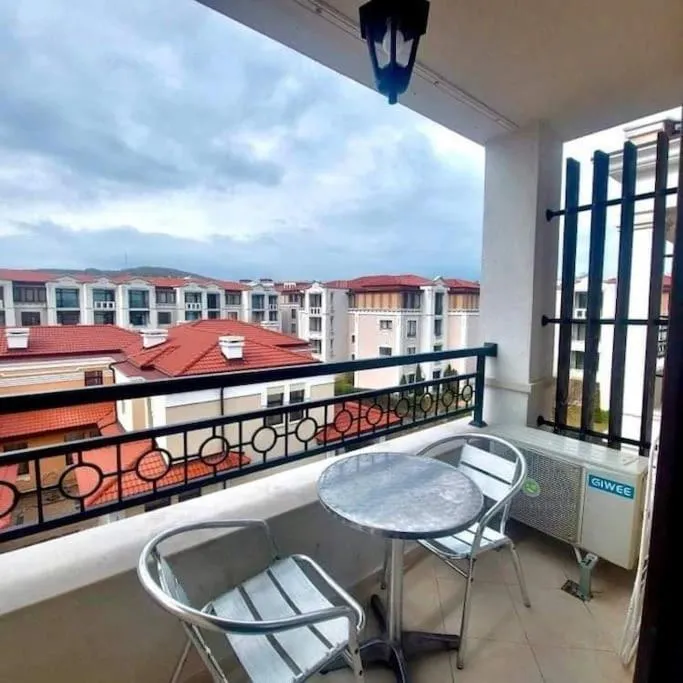 Balcony/Terrace in Апартамент в Green Life Beach Resort Sozopol