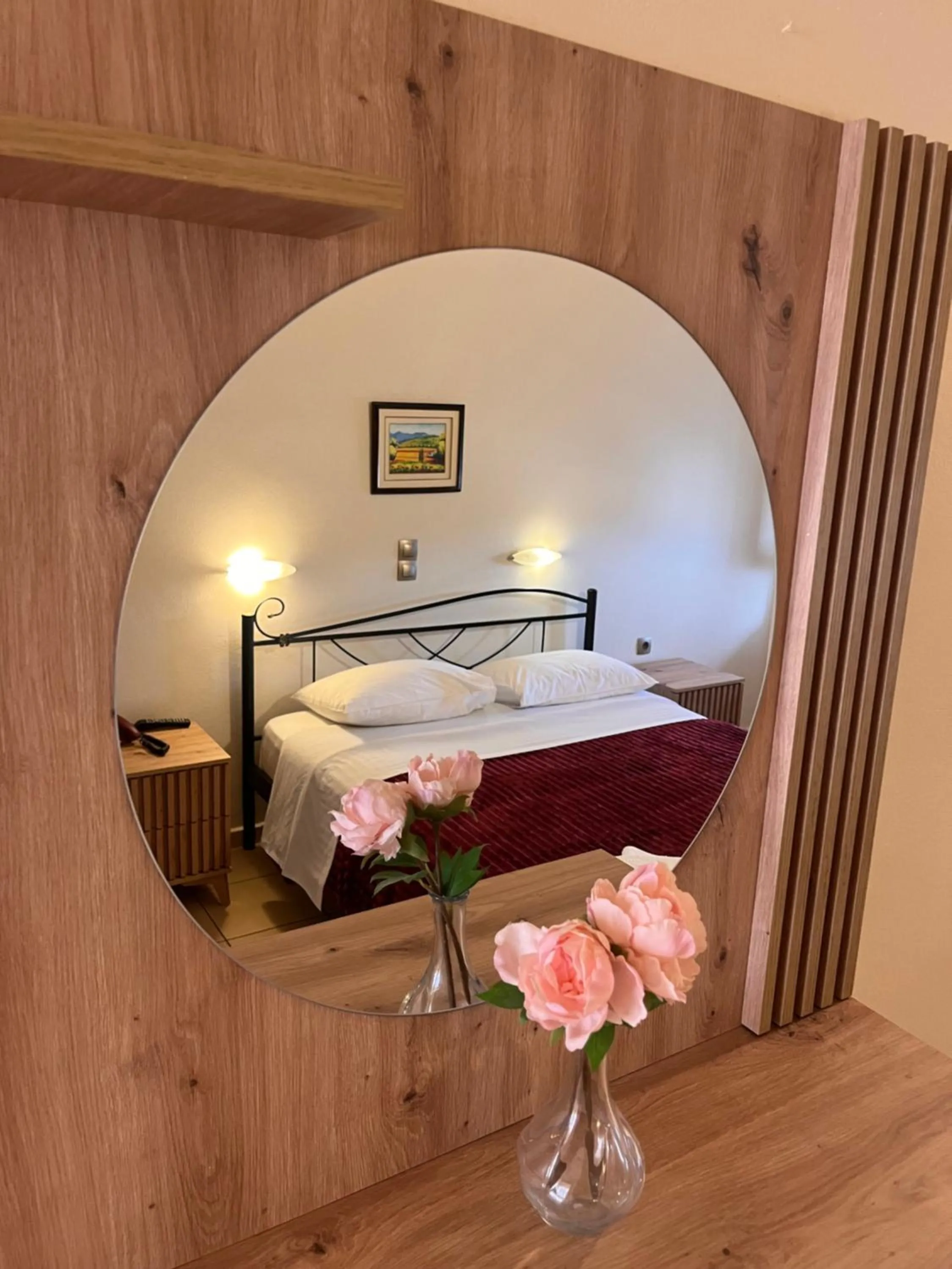 Bed in Isidora Hotel