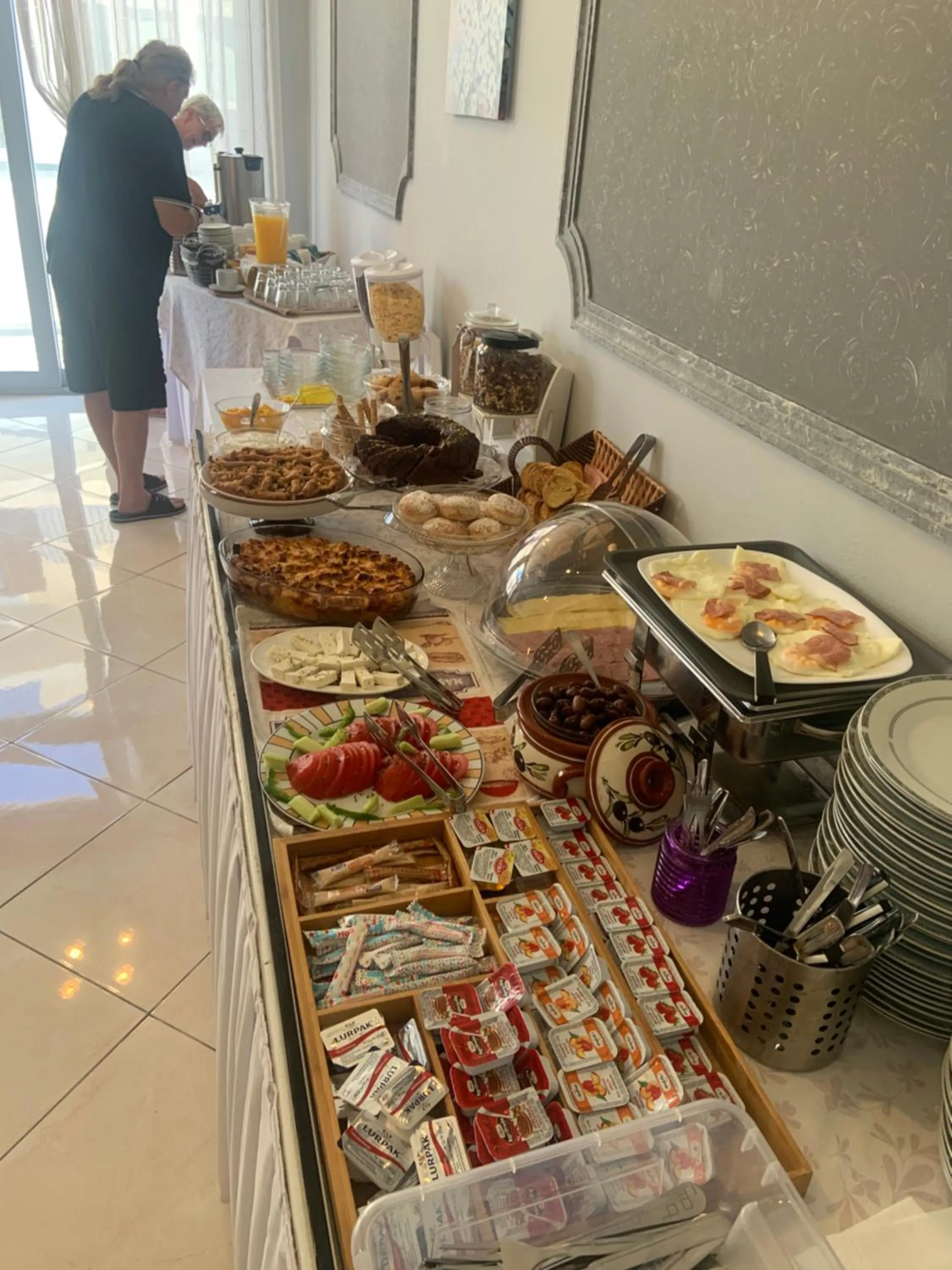Buffet breakfast in Isidora Hotel
