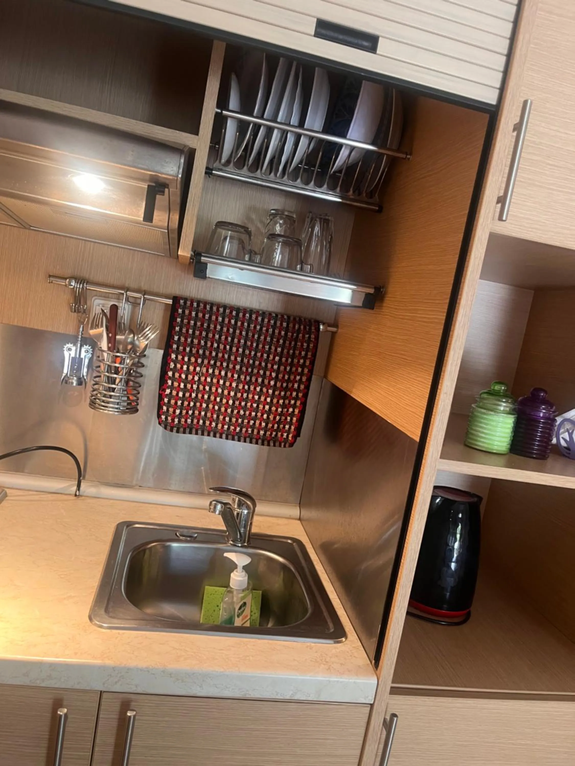 kitchen in Isidora Hotel