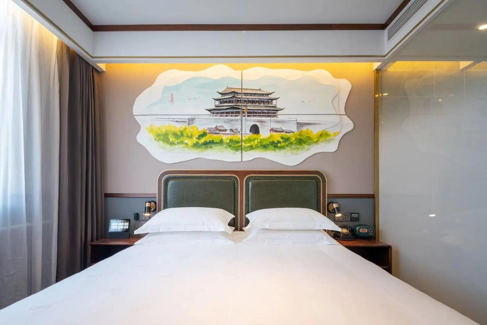Bed in Nostalgia S Hotel Beijing Xidan Financial Street Store