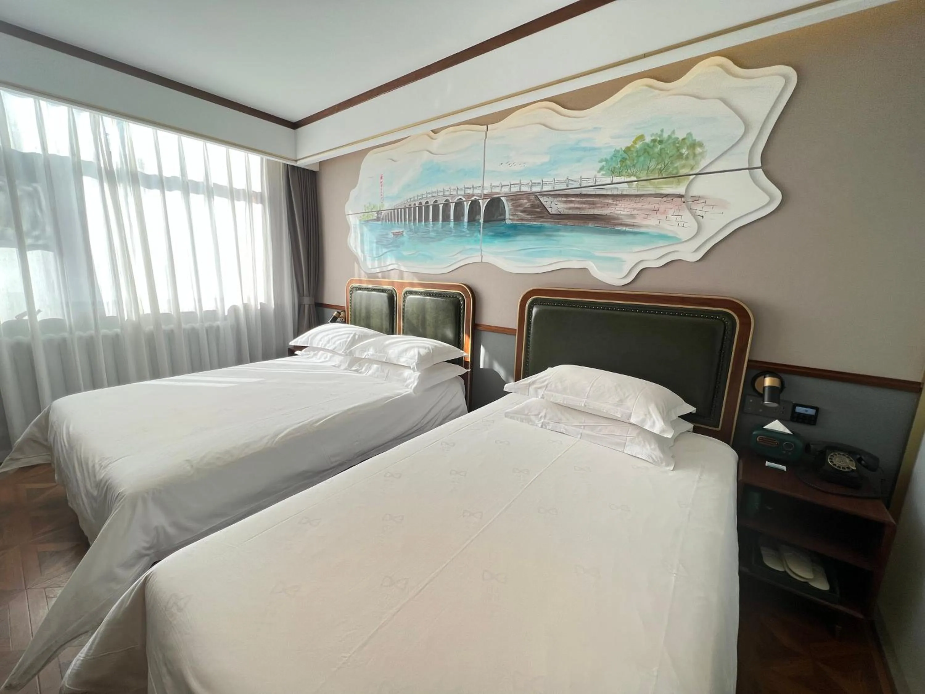 Bed in Nostalgia S Hotel Beijing Xidan Financial Street Store