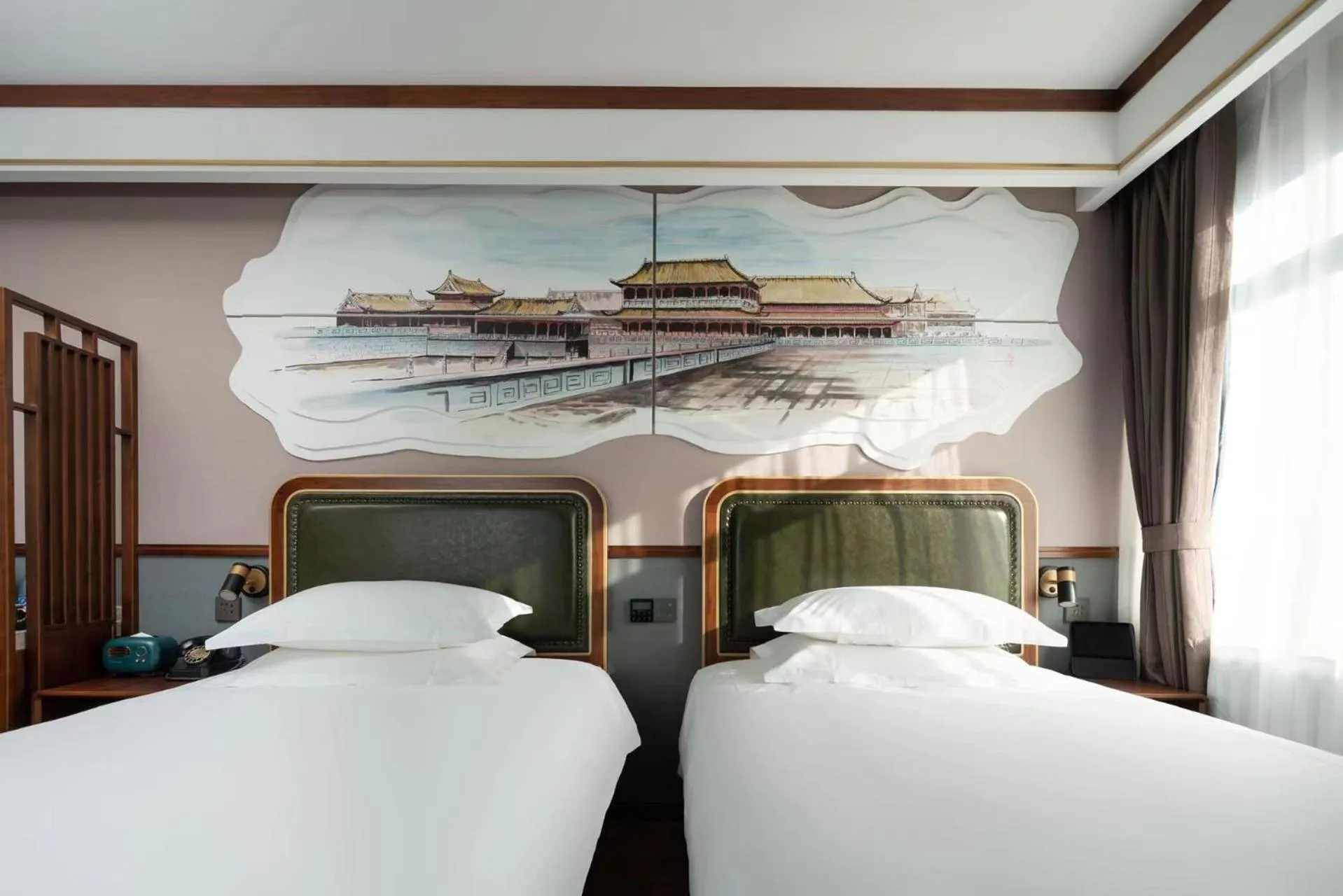 Bedroom, Bed in Nostalgia S Hotel Beijing Xidan Financial Street Store
