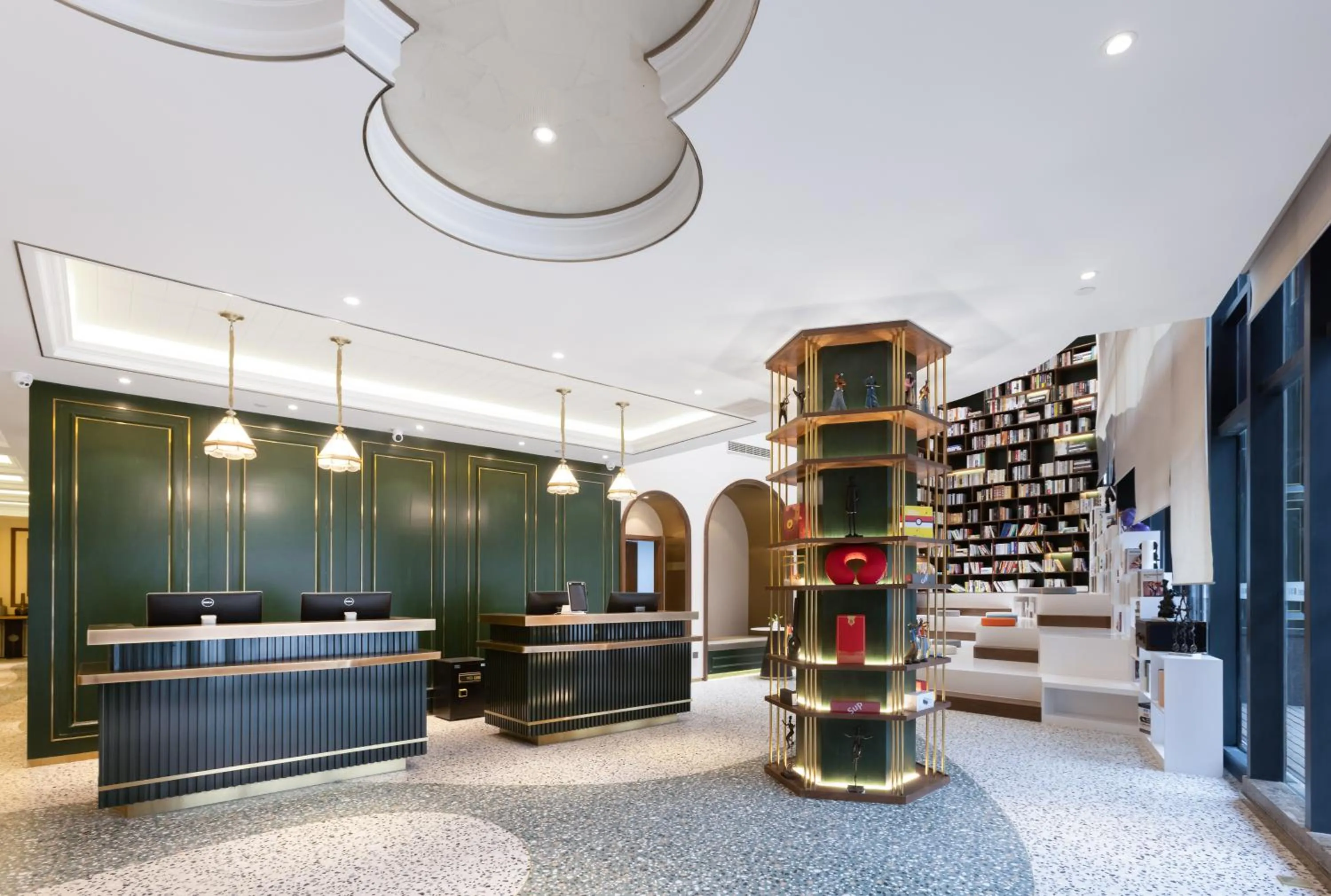 Seating area in Nostalgia S Hotel Beijing National Olympic Sports Center