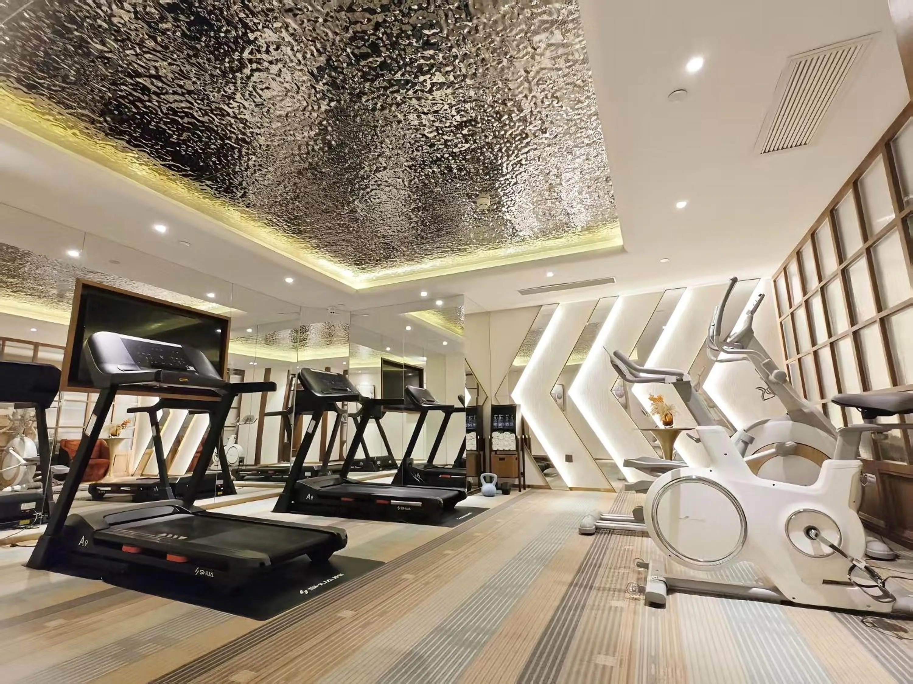 Fitness centre/facilities in Nostalgia S Hotel Beijing National Olympic Sports Center