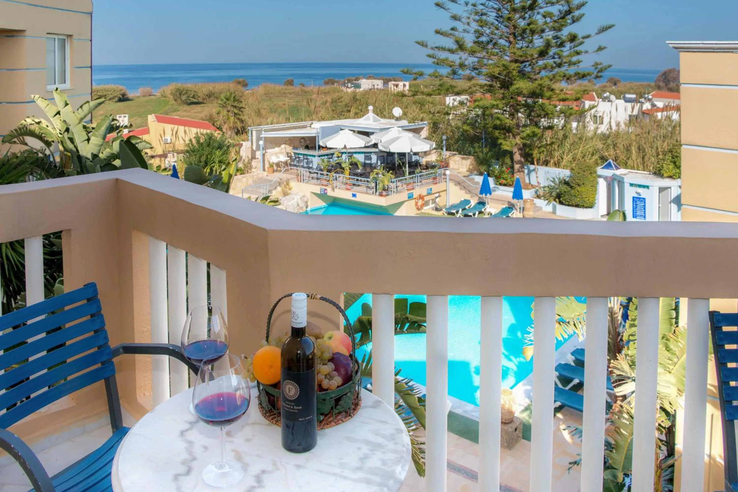 Balcony/Terrace in Futura Hotel