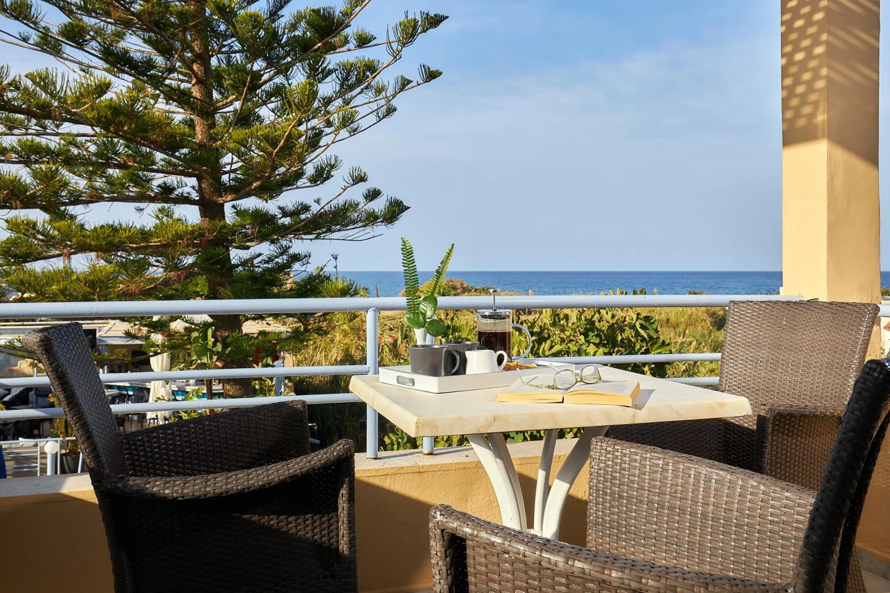Balcony/Terrace in Futura Hotel