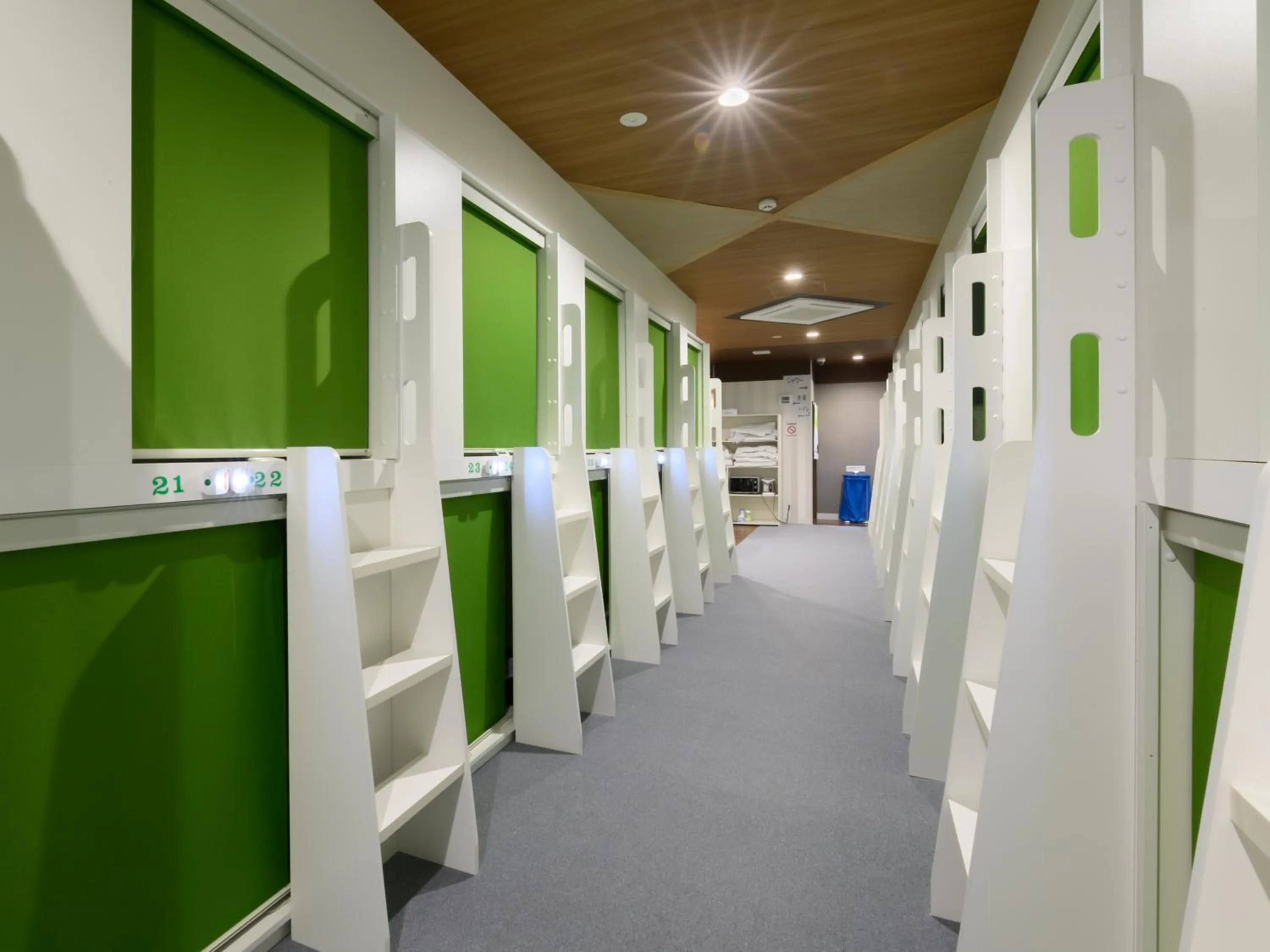 Area and facilities in カプセルイン笠懸 男性専用 Capsule Inn Kasakake Male Only