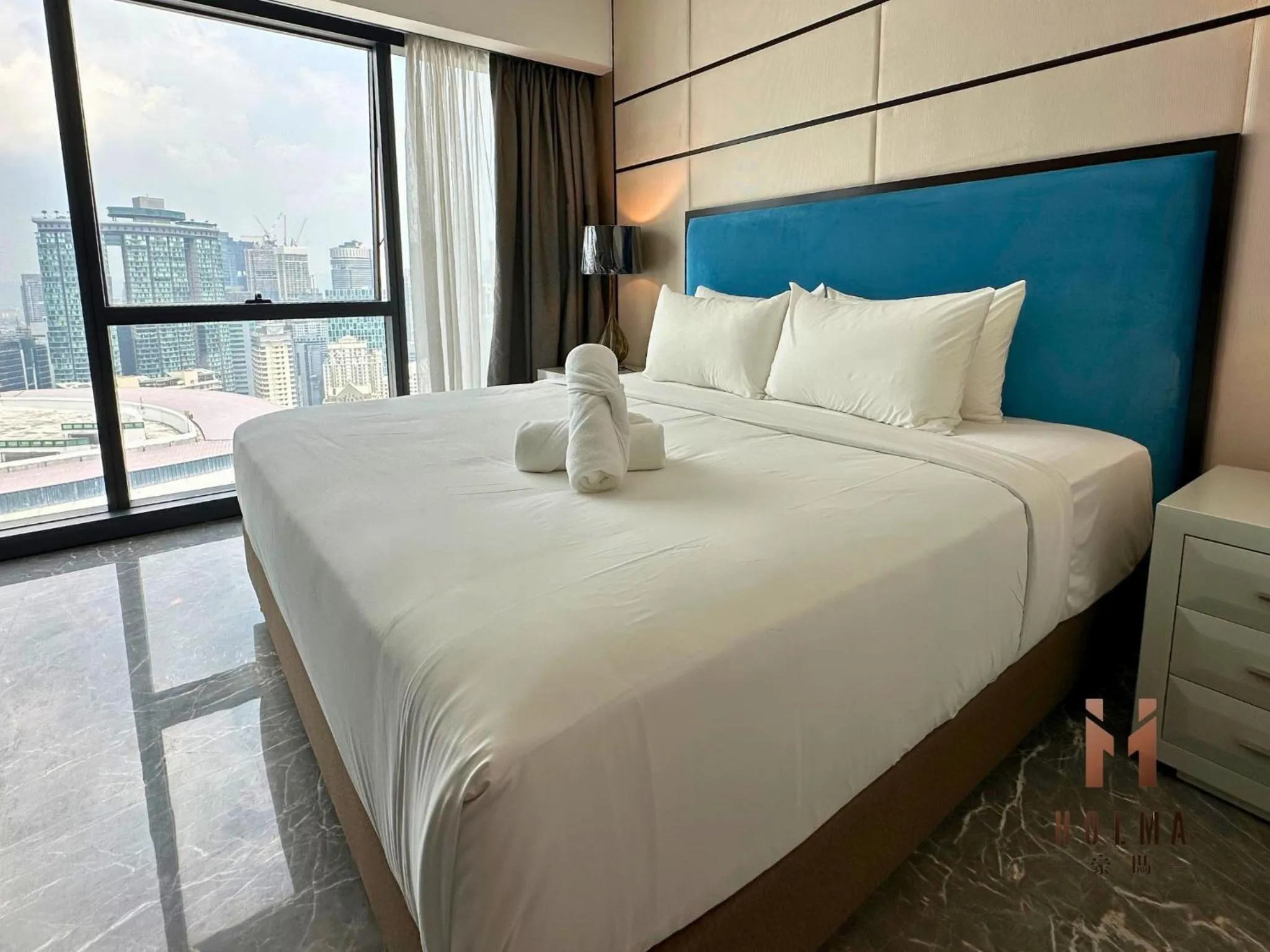 Bed in The Platinum 2 Kuala Lumpur by HOLMA
