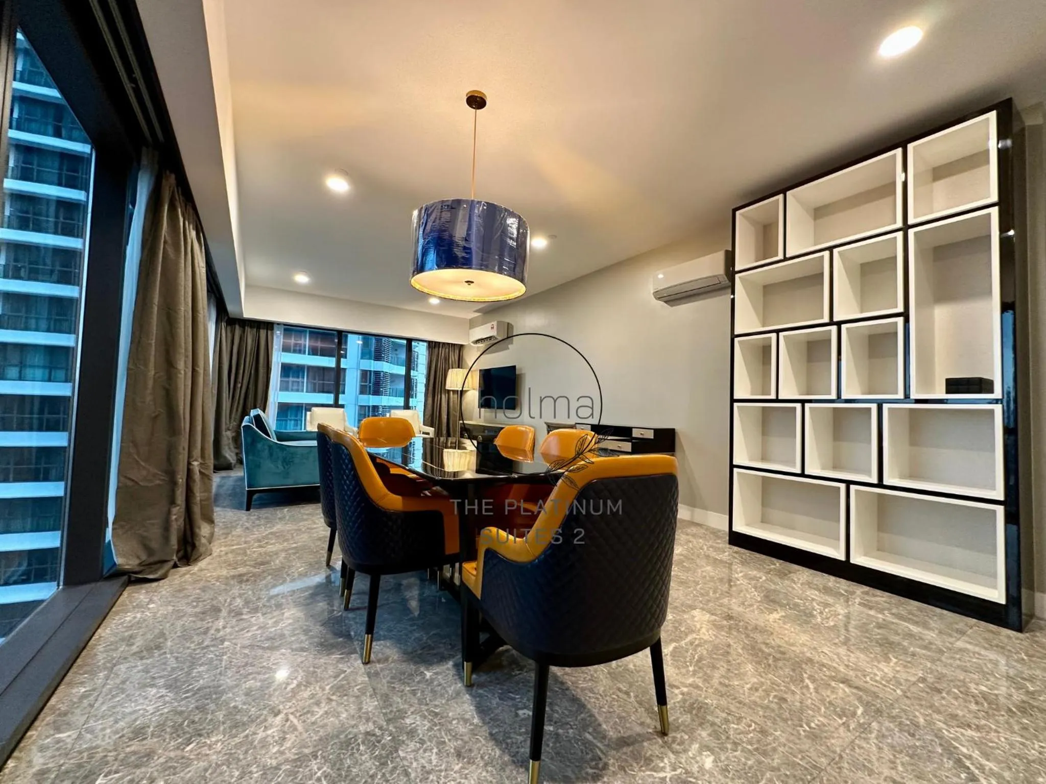 Dining area in The Platinum 2 Kuala Lumpur by HOLMA