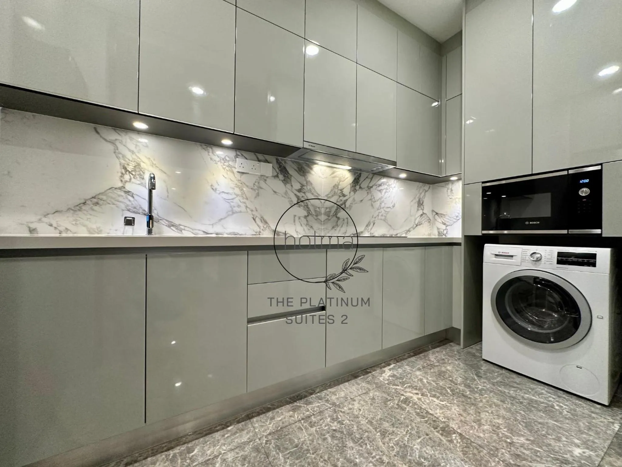 Kitchen or kitchenette in The Platinum 2 Kuala Lumpur by HOLMA