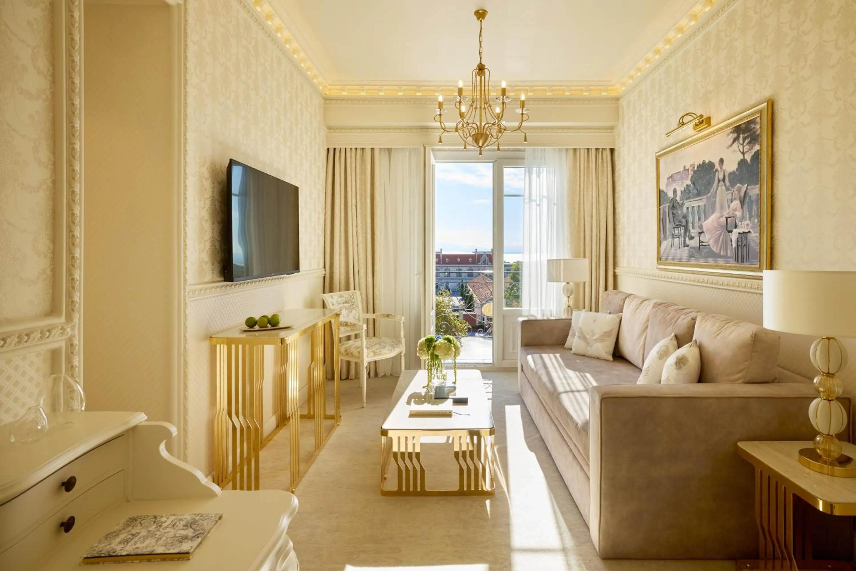 Living room in Mediterranean Palace