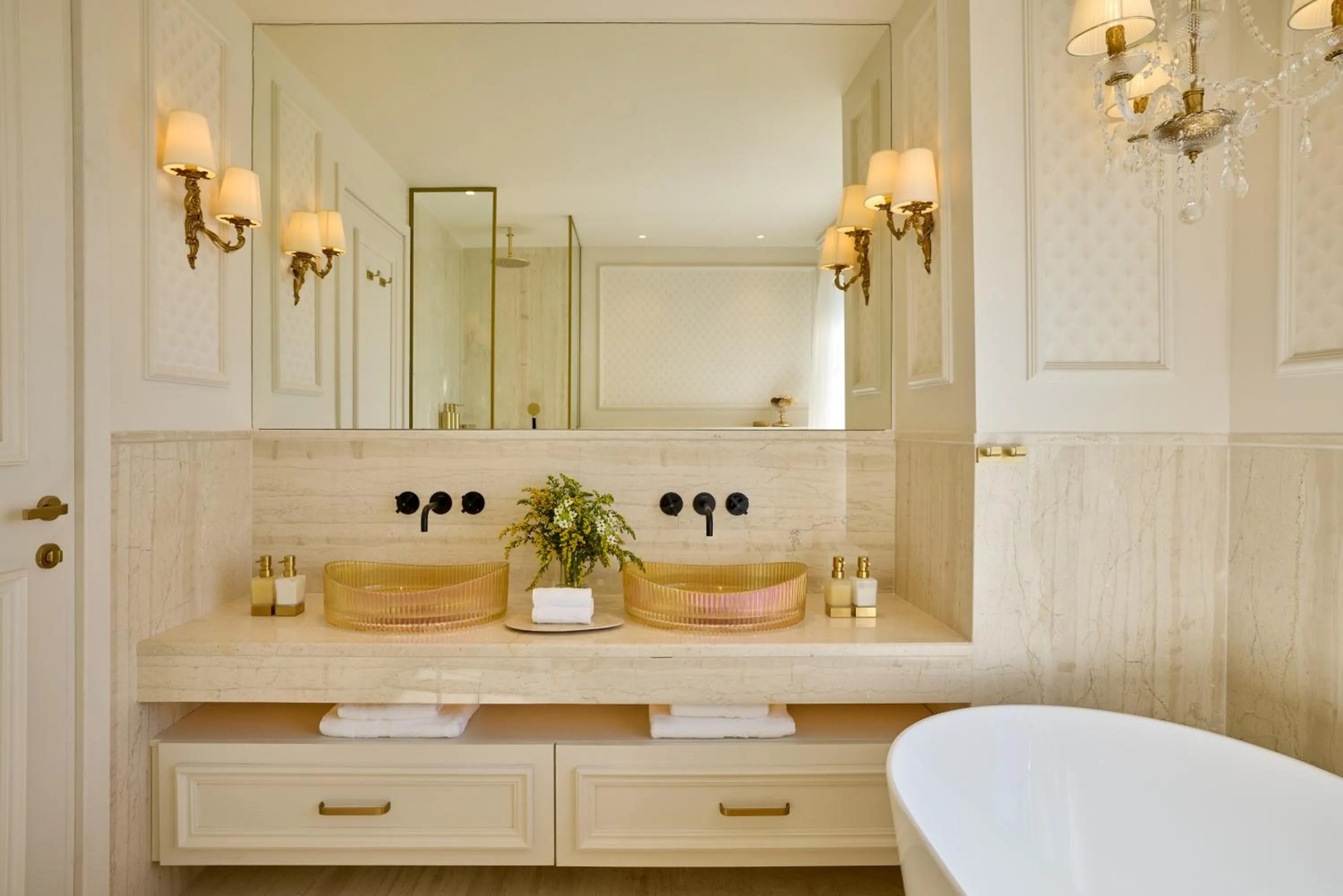 Bathroom in Mediterranean Palace